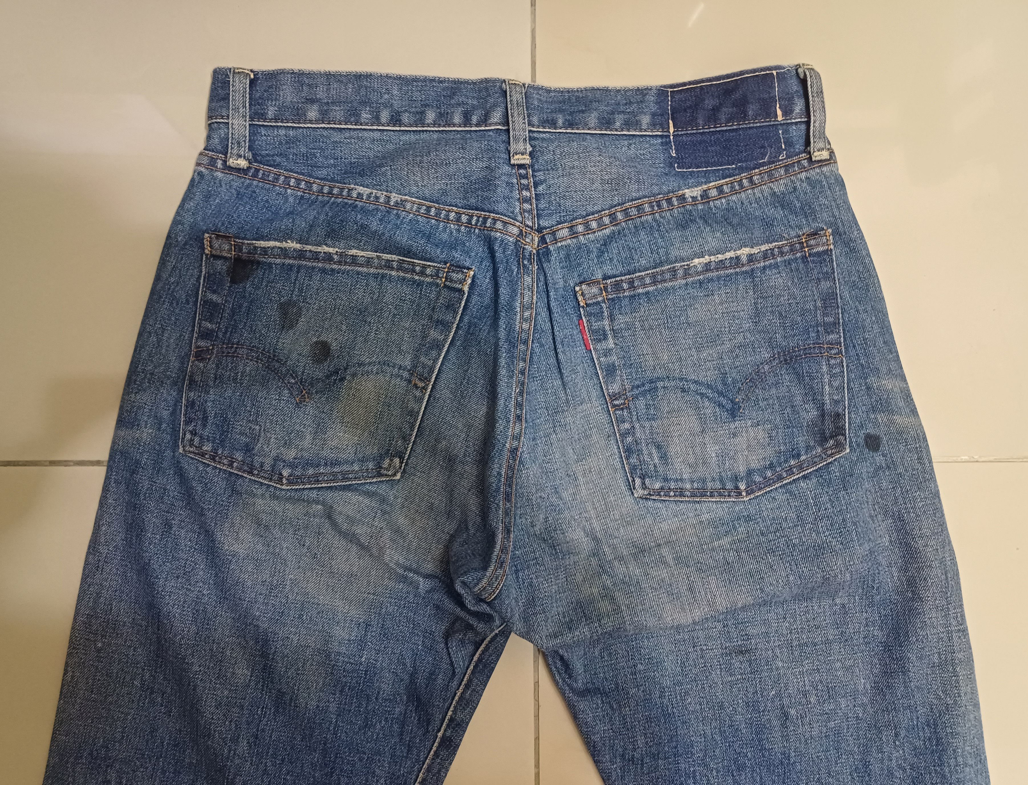 Levi's Made & Crafted × Levi's Vintage Clothing Distressed selvedge jeans... LEVIS 505 Size US 32 / EU 48 - 14 Thumbnail