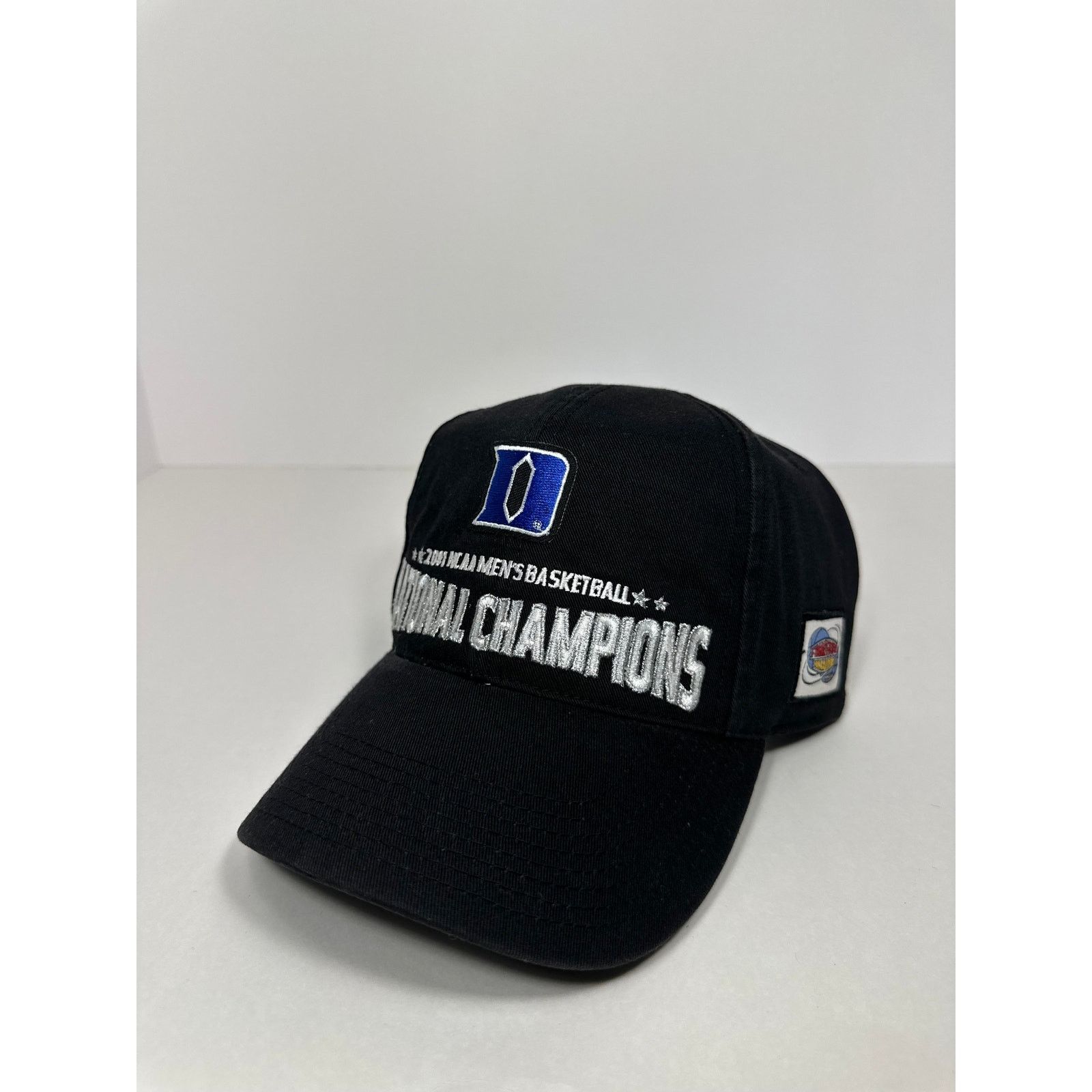 NCAA × Vintage Vintage 01 Duke Blue Devils Natty Championship Strapback Hat Size ONE SIZE - 1 Thumbnail