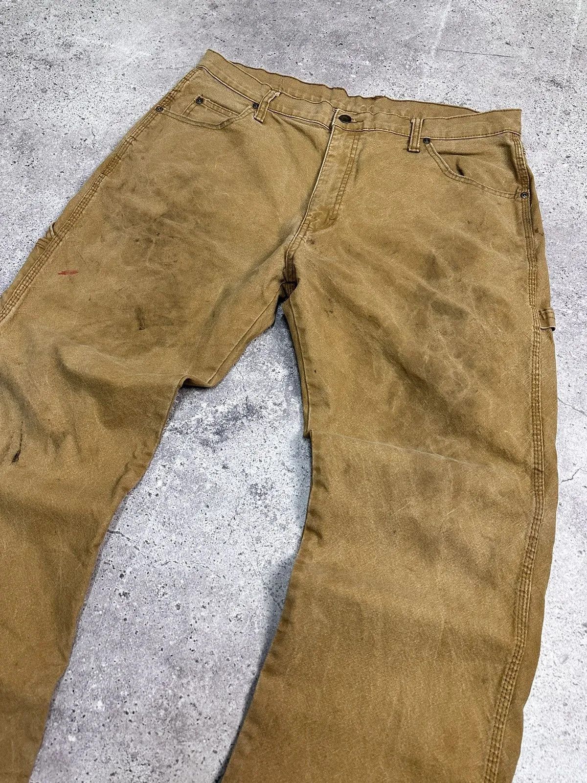 Dickies 👉 Vintage Cargo Pants Baggy Dickies Carhartt Y2K Style Size US 34 / EU 50 - 5 Thumbnail