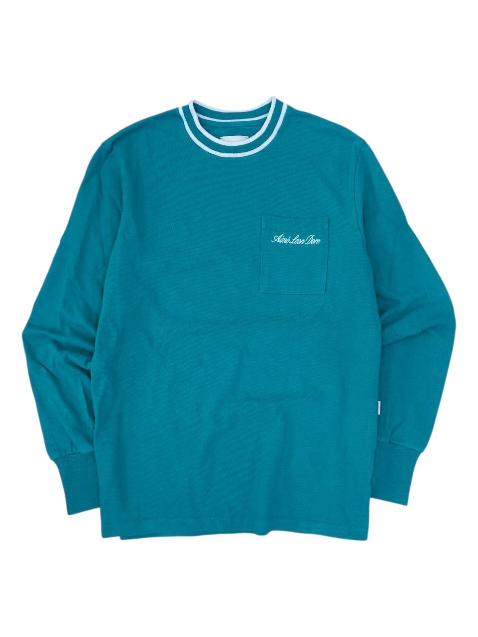 Aime Leon Dore Aimé Leon Dore Ribbed Collar LS Crewneck Size US S / EU 44-46 / 1 - 1 Thumbnail