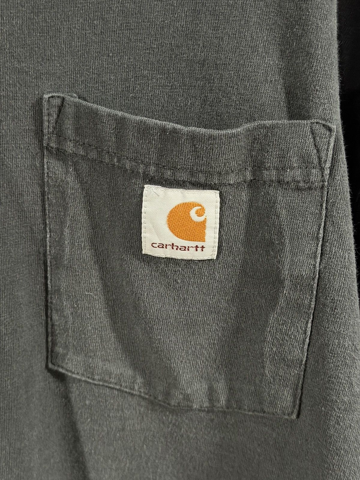 Carhartt 2010s Vintage Carhartt Faded Distressed Paint Long Sleeve XL Size US XL / EU 56 / 4 - 3 Thumbnail