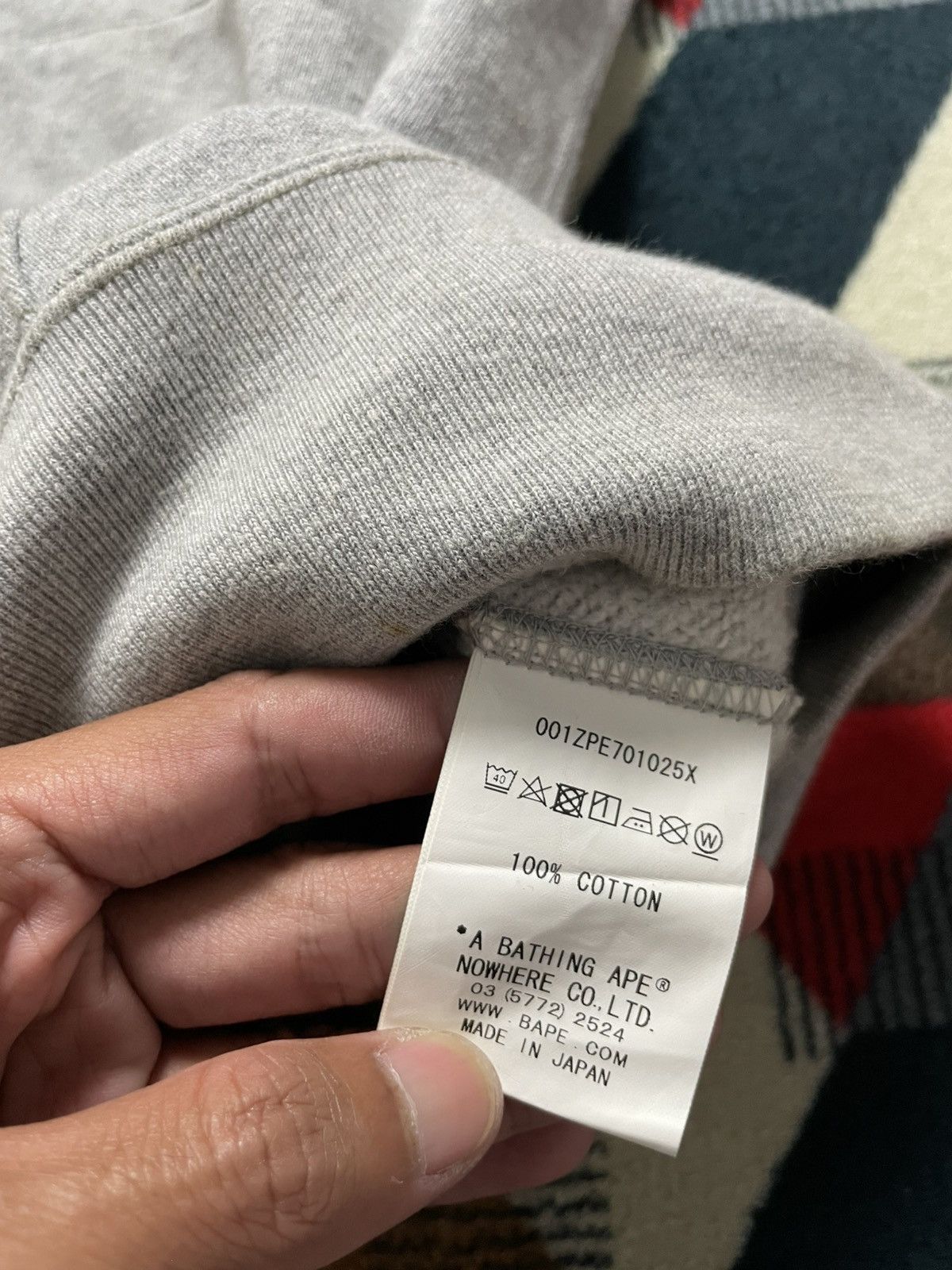Bape Bape Split Camo/Grey Zip Hoodie Size US L / EU 52-54 / 3 - 18 Thumbnail