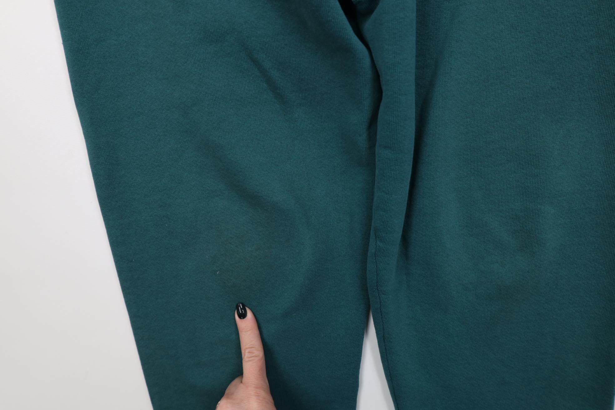 Vintage Vintage 90s Streetwear Blank Sweatpants Joggers Pants Green Size 28" / US 6 / IT 42 - 6 Thumbnail