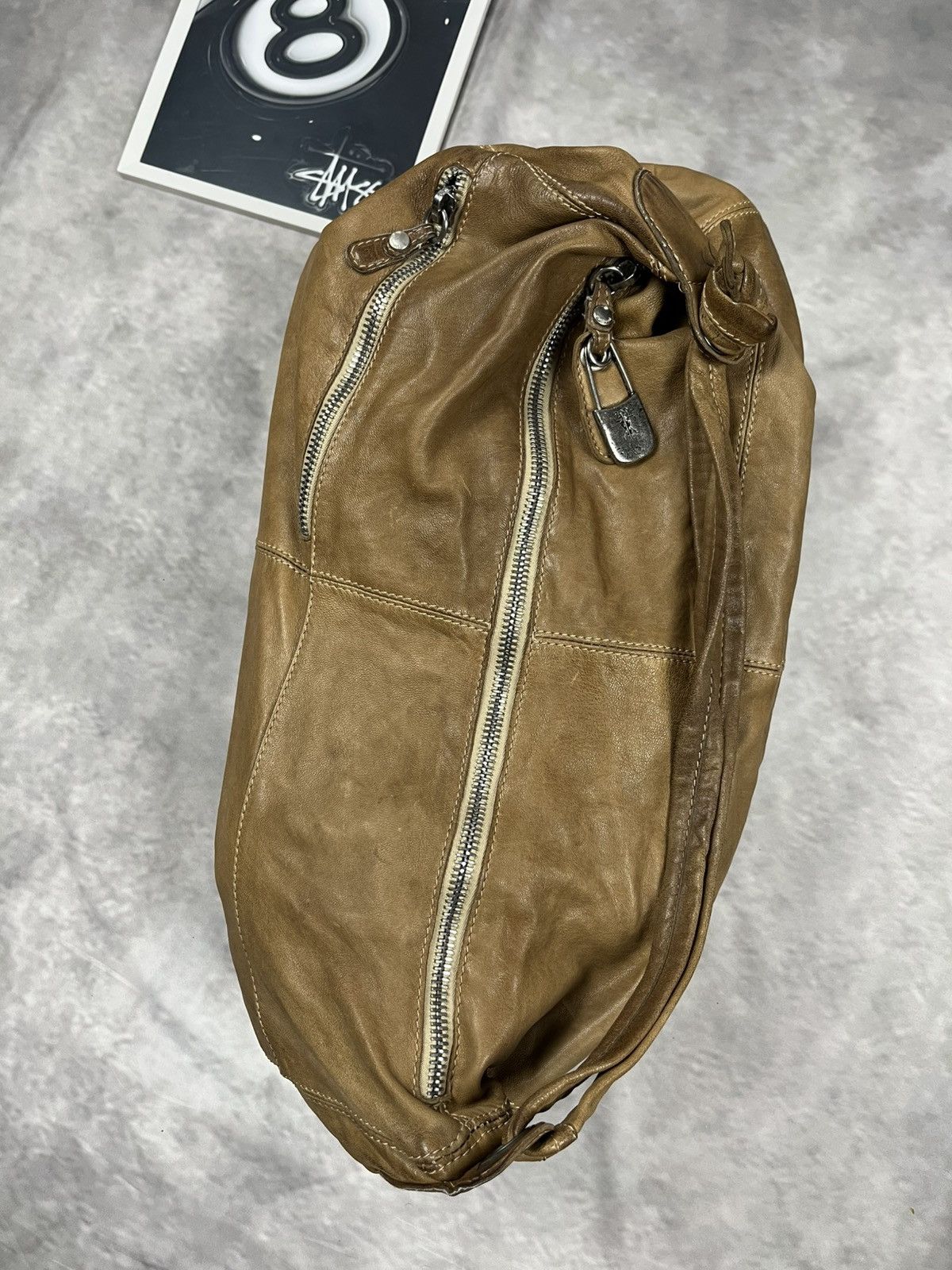 Sergio Rossi Vintage Sissi Rossi Made Italy Large Soft Leather Hobo Bag Size ONE SIZE - 3 Thumbnail