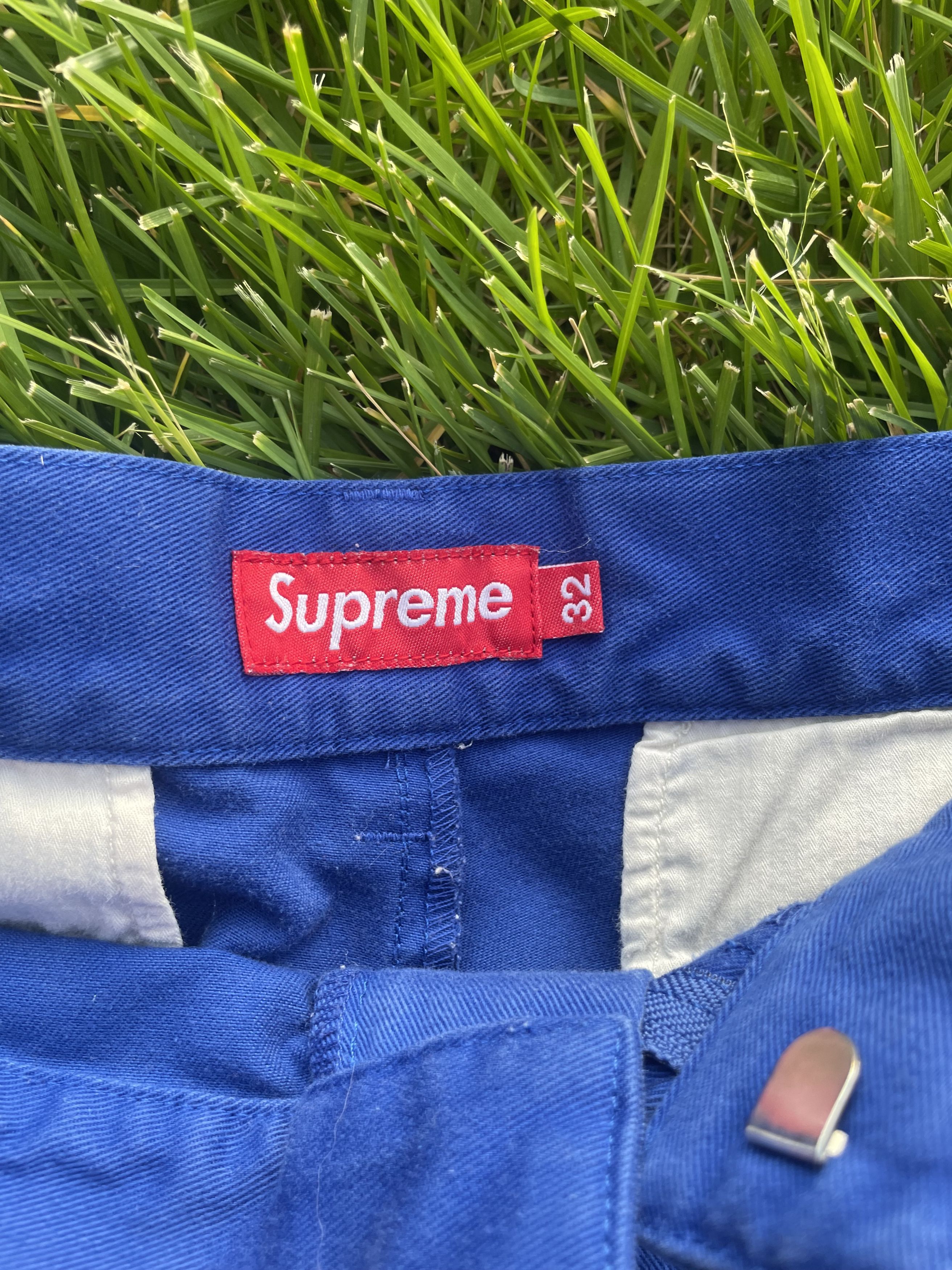 Supreme Supreme Work Shorts Blue Size US 32 / EU 48 - 3 Thumbnail