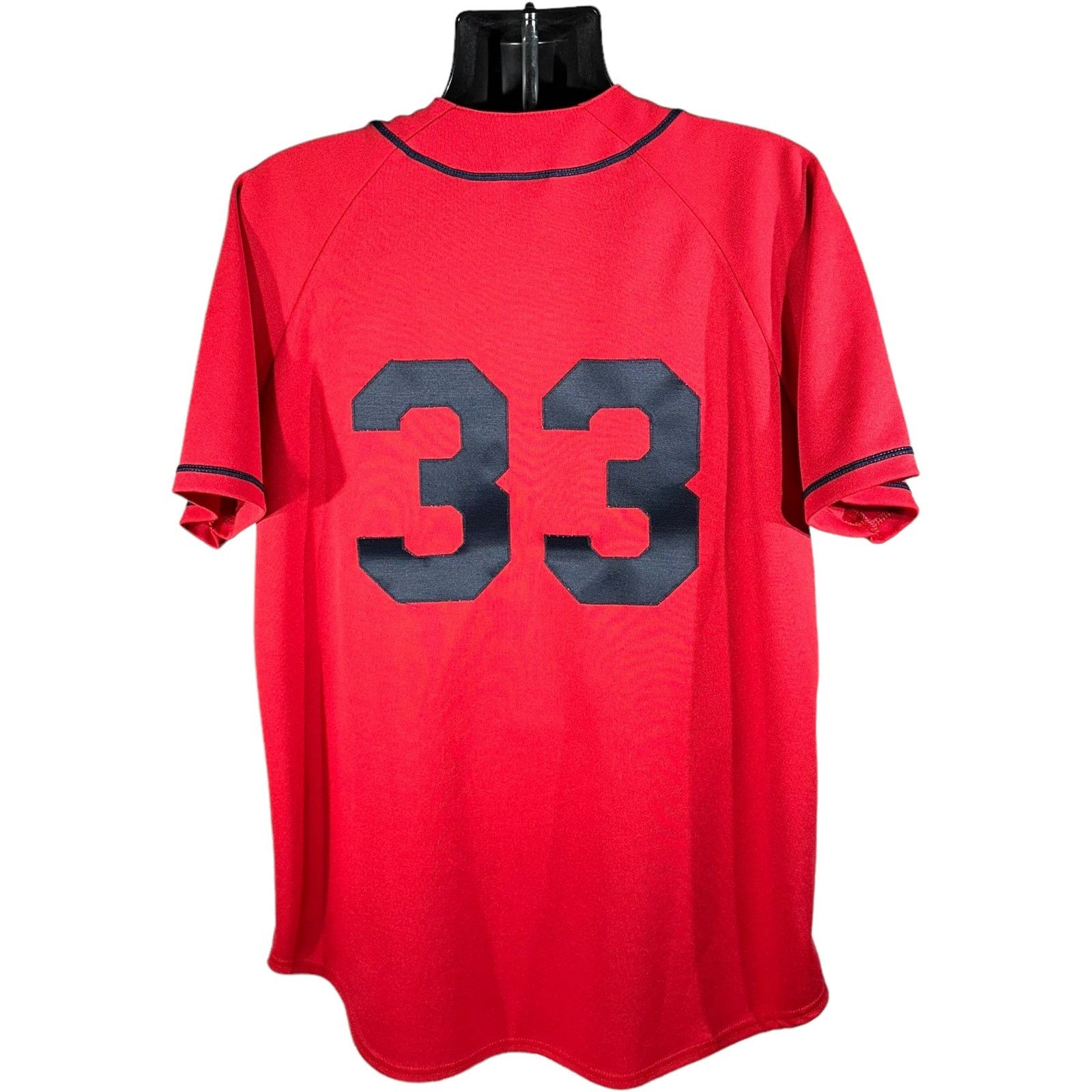 Vintage Vintage Boston Red Sox #33 Majestic Jersey Size US L / EU 52-54 / 3 - 3 Thumbnail