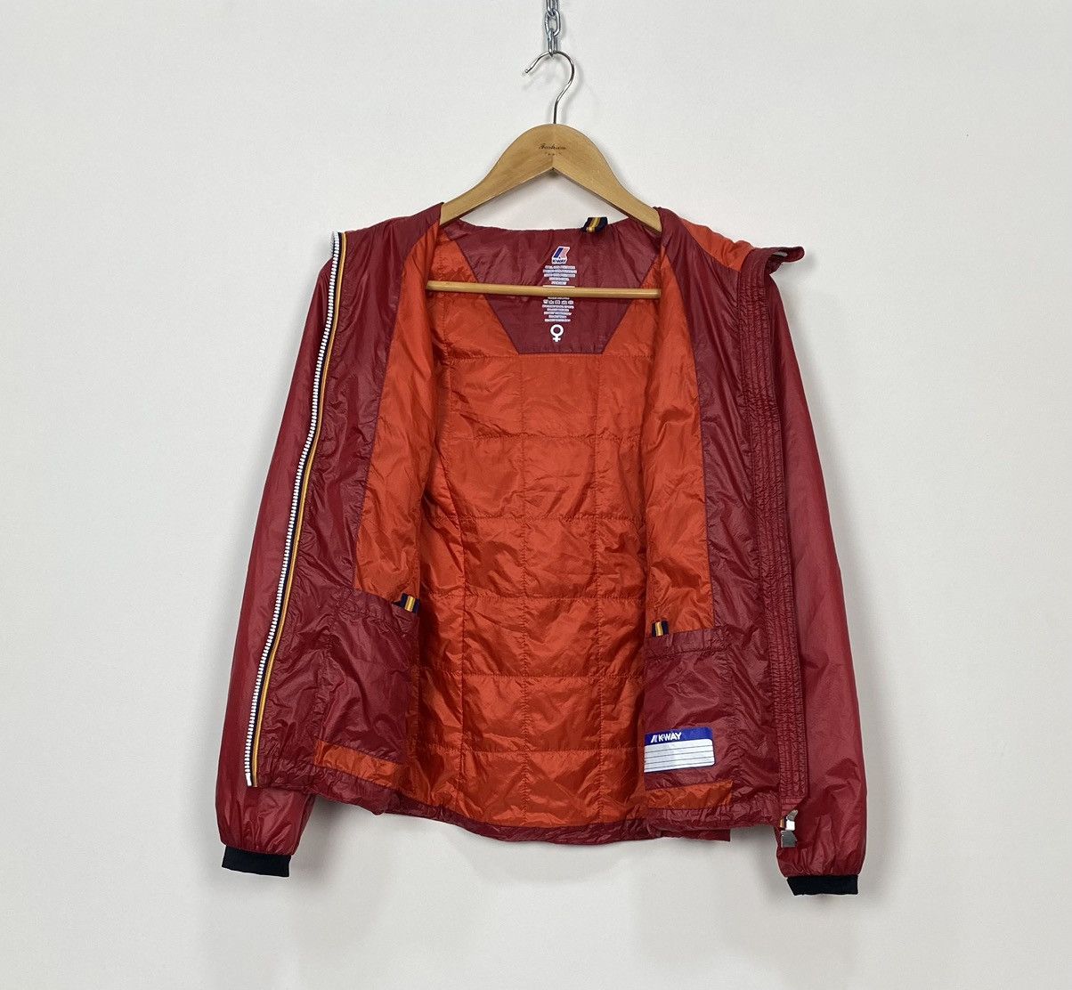 Outdoor Research K-WAY Womens Hooded Windbreaker Water Resistant Jacket Sz 8 Size S / US 4 / IT 40 - 8 Thumbnail