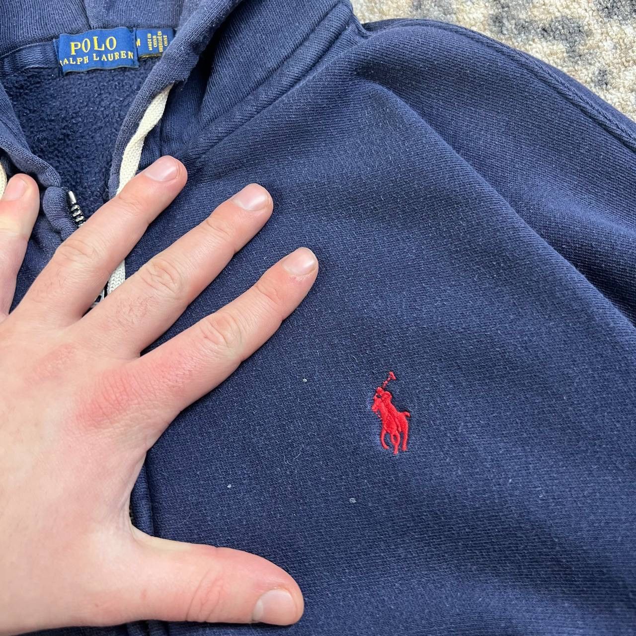 Polo Ralph Lauren Polo Ralph Lauren Luxury Y2K Zip Up Hoodie Streetwear Style Size M / US 6-8 / IT 42-44 - 4 Thumbnail