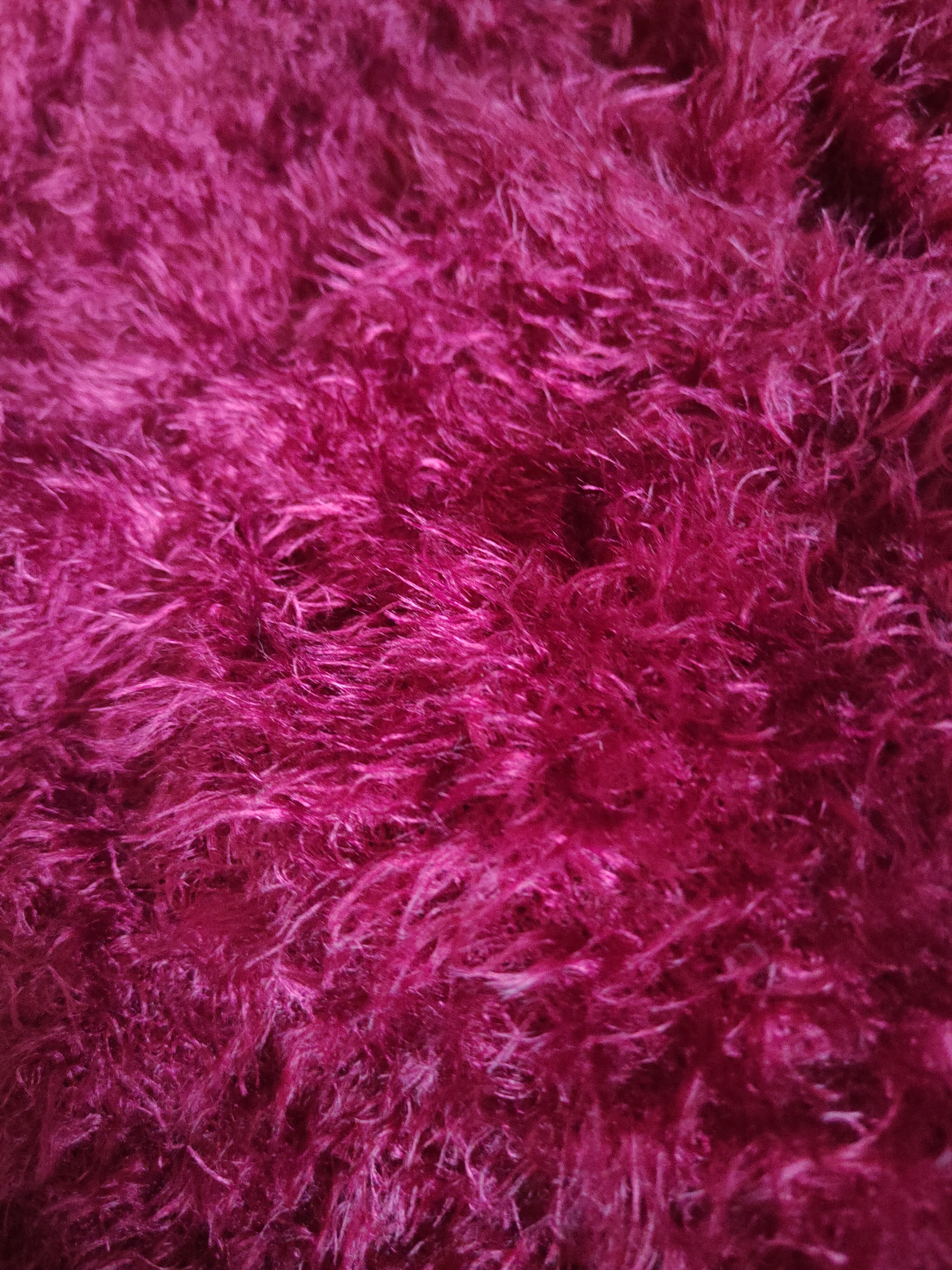 Homespun Knitwear Honeysuckle Rose Maroon Fur Mohair Knitwear #S2173 Size M / US 6-8 / IT 42-44 - 10 Thumbnail