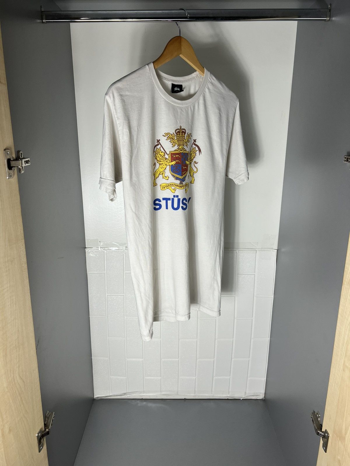 Stussy VINTAGE STUSSY INTERNATIONAL DESIGNER T-SHIRT RETRO Y2K 90s Size US M / EU 48-50 / 2 - 5 Thumbnail