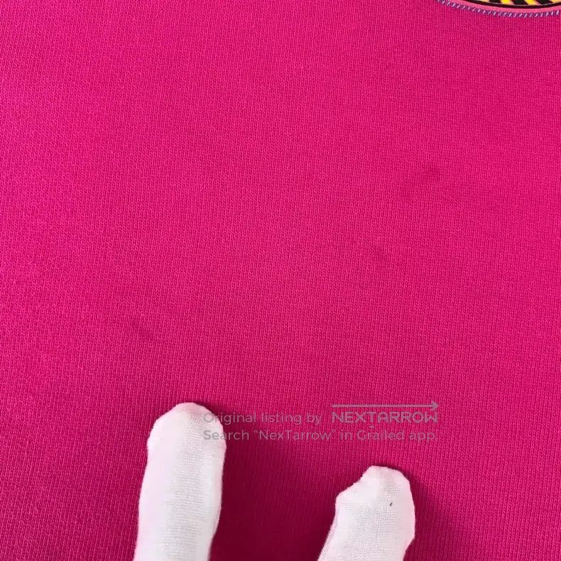 Balenciaga Balenciaga Rose Pink Letter Printed Hooded Drawstring Cott Size US XS / EU 42 / 0 - 7 Thumbnail
