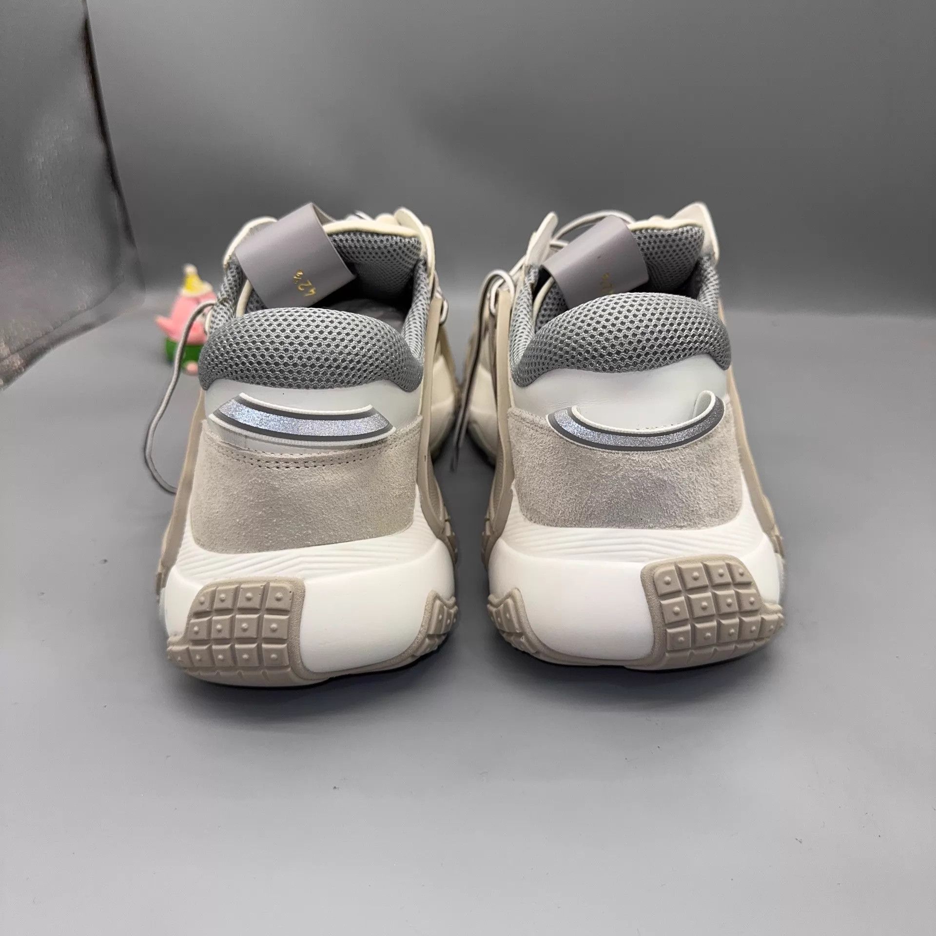 Valentino Valentino VLTN Gray Shoes Size 42.5 Size US 9.5 / EU 42-43 - 3 Thumbnail