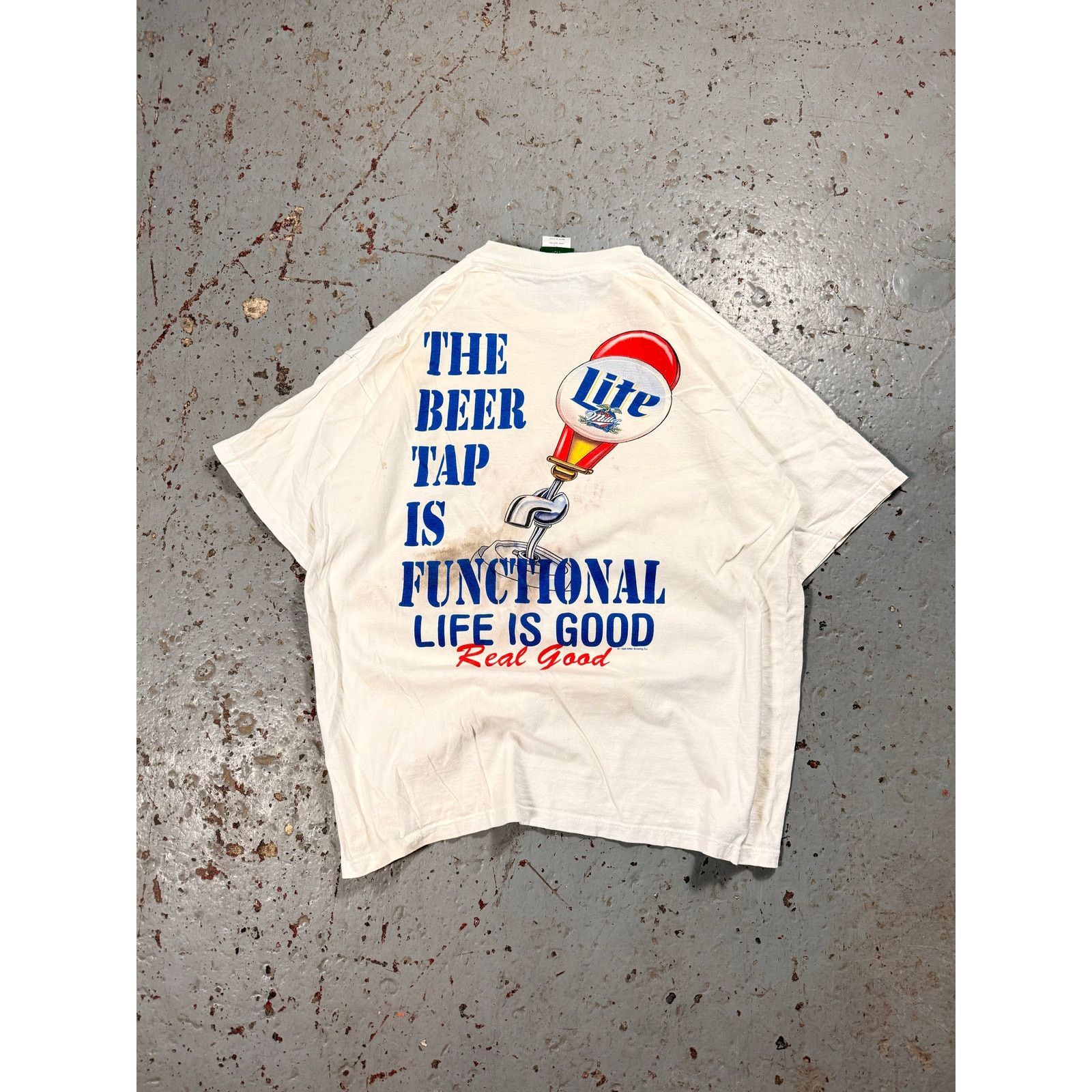 Other Crazy Distressed Vintage Miller Light Tee Size US L / EU 52-54 / 3 - 1 Thumbnail