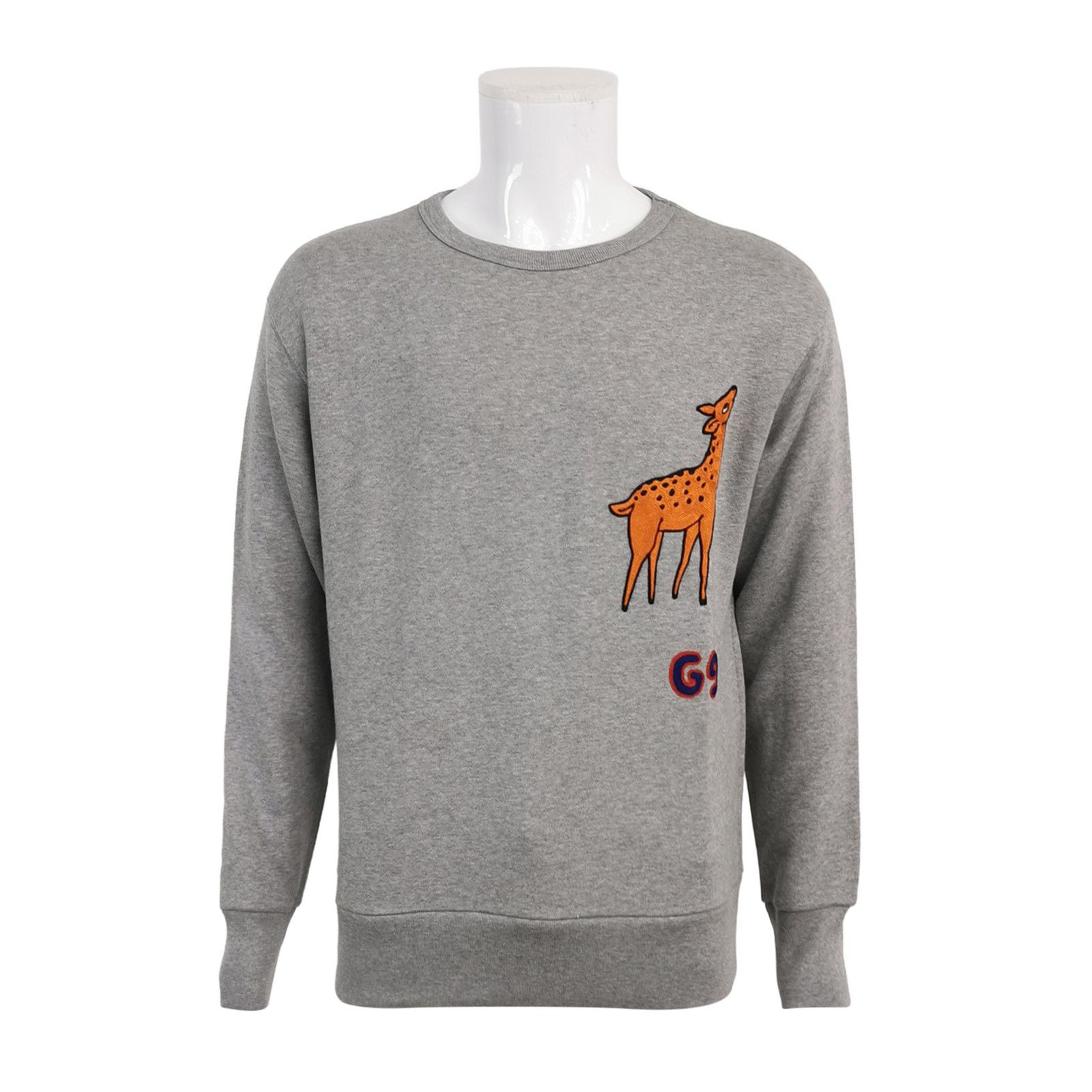 Gucci Gucci Giraffe Embroidered Sweatshirt Size S Size US S / EU 44-46 / 1 - 1 Thumbnail