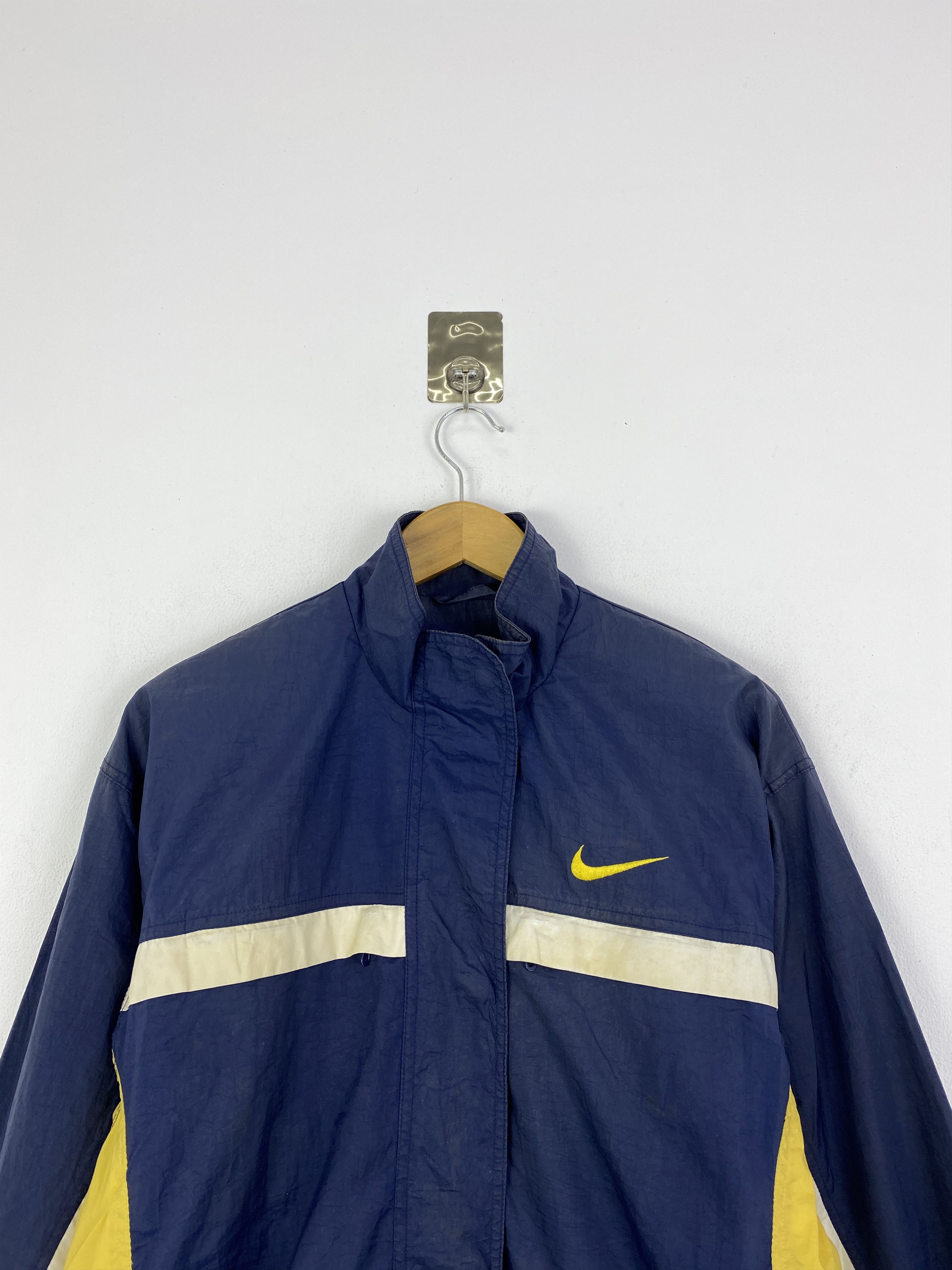 Nike Vintage 90s Nike Small Logo Windbreaker Jacket WN0001 Size US M / EU 48-50 / 2 - 2 Thumbnail