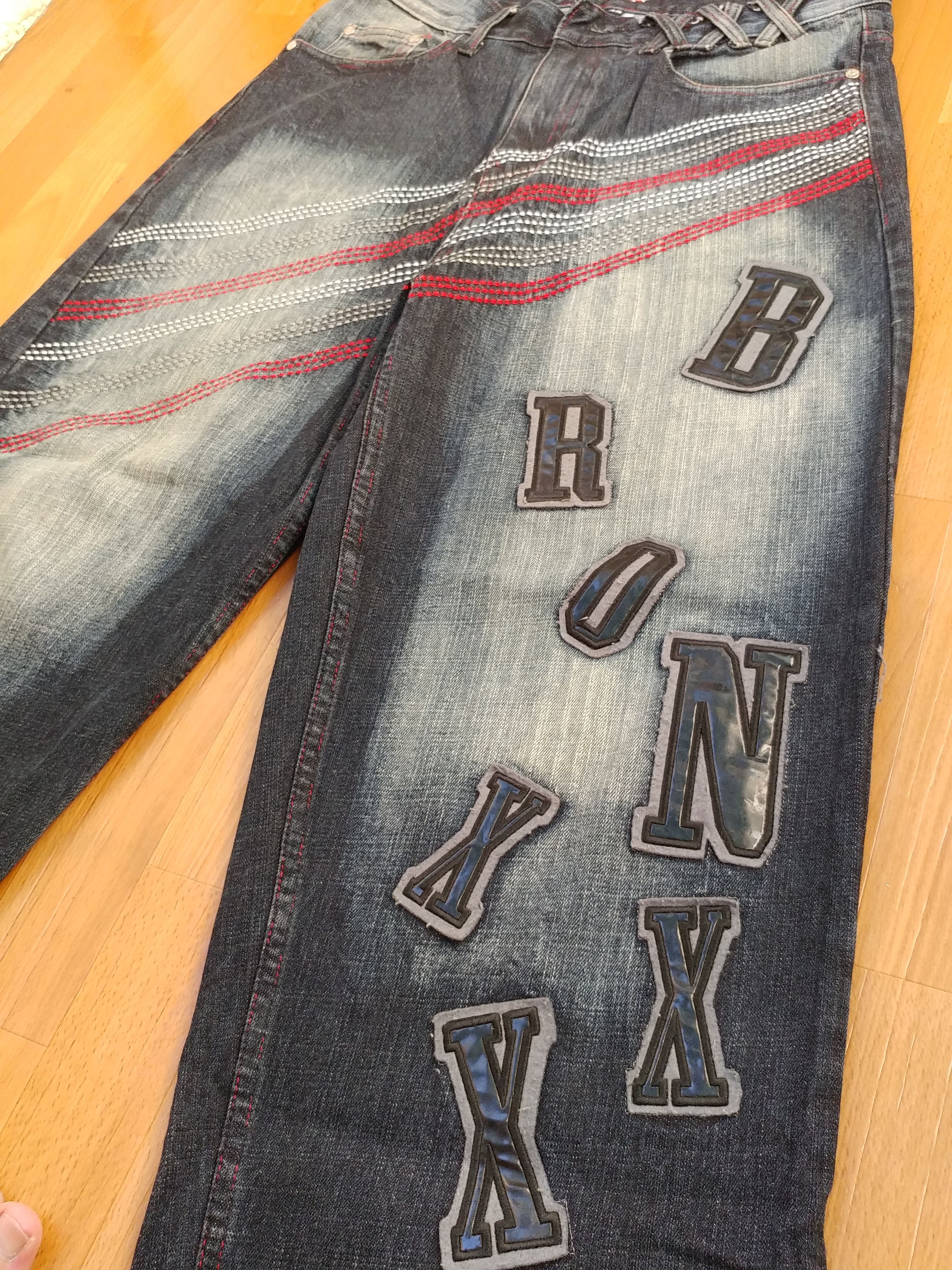 Other Bronxxx jeans, vintage, 90s hip hop, baggy Bronx NYC 34 Size US 34 / EU 50 - 2 Thumbnail