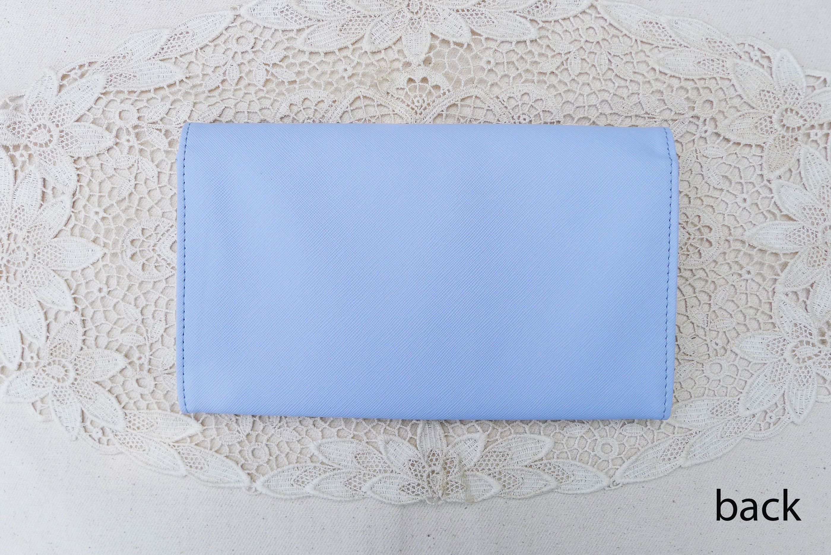 Lanvin Vintage Deadstock LANVIN en Bleu Envelope clutch, PU leather Size ONE SIZE - 3 Thumbnail