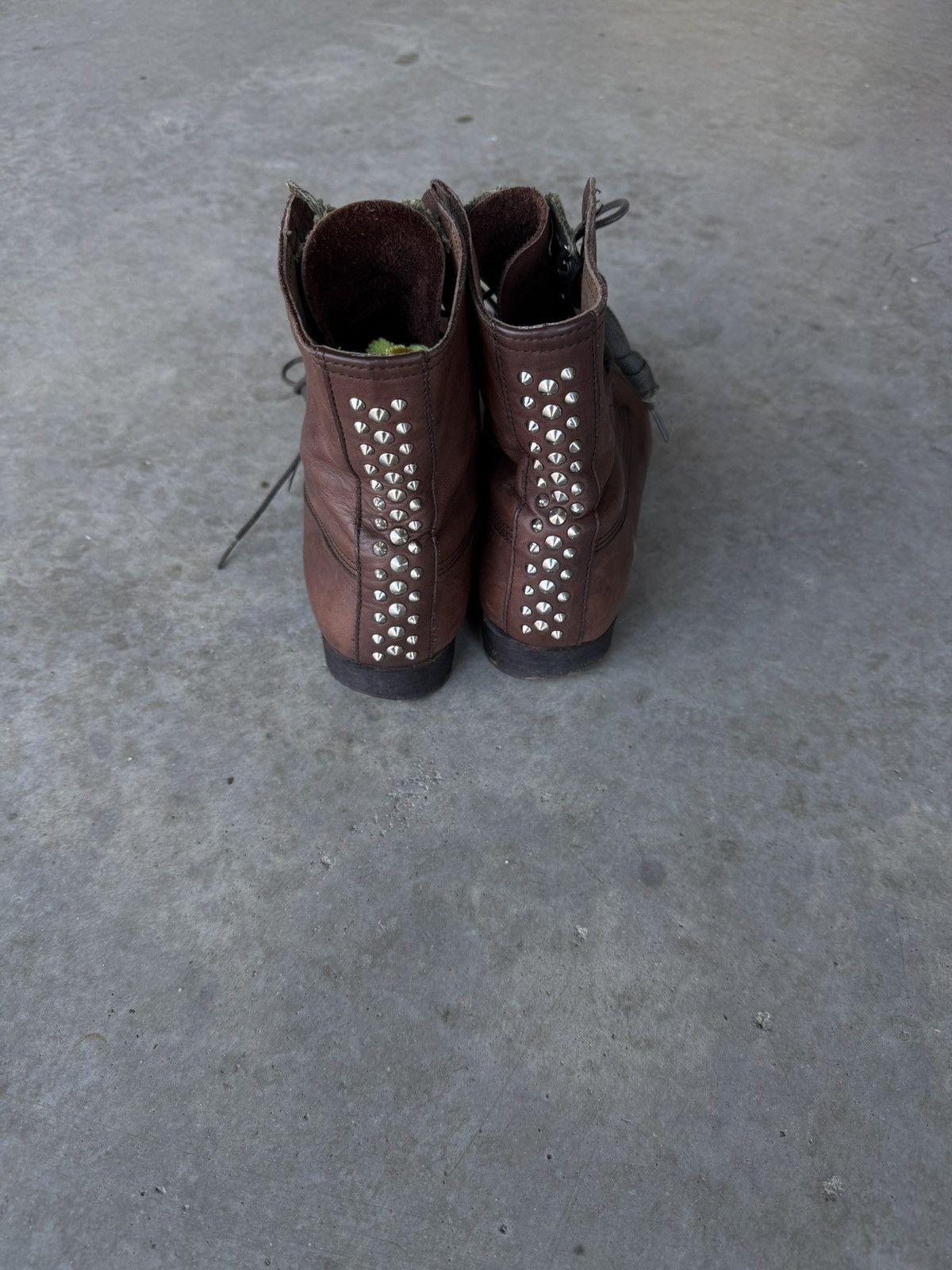 Undercover Undercover SS11 Studded Zipper Combat Boots / SS06 “T” Size US 7 / EU 40 - 5 Thumbnail