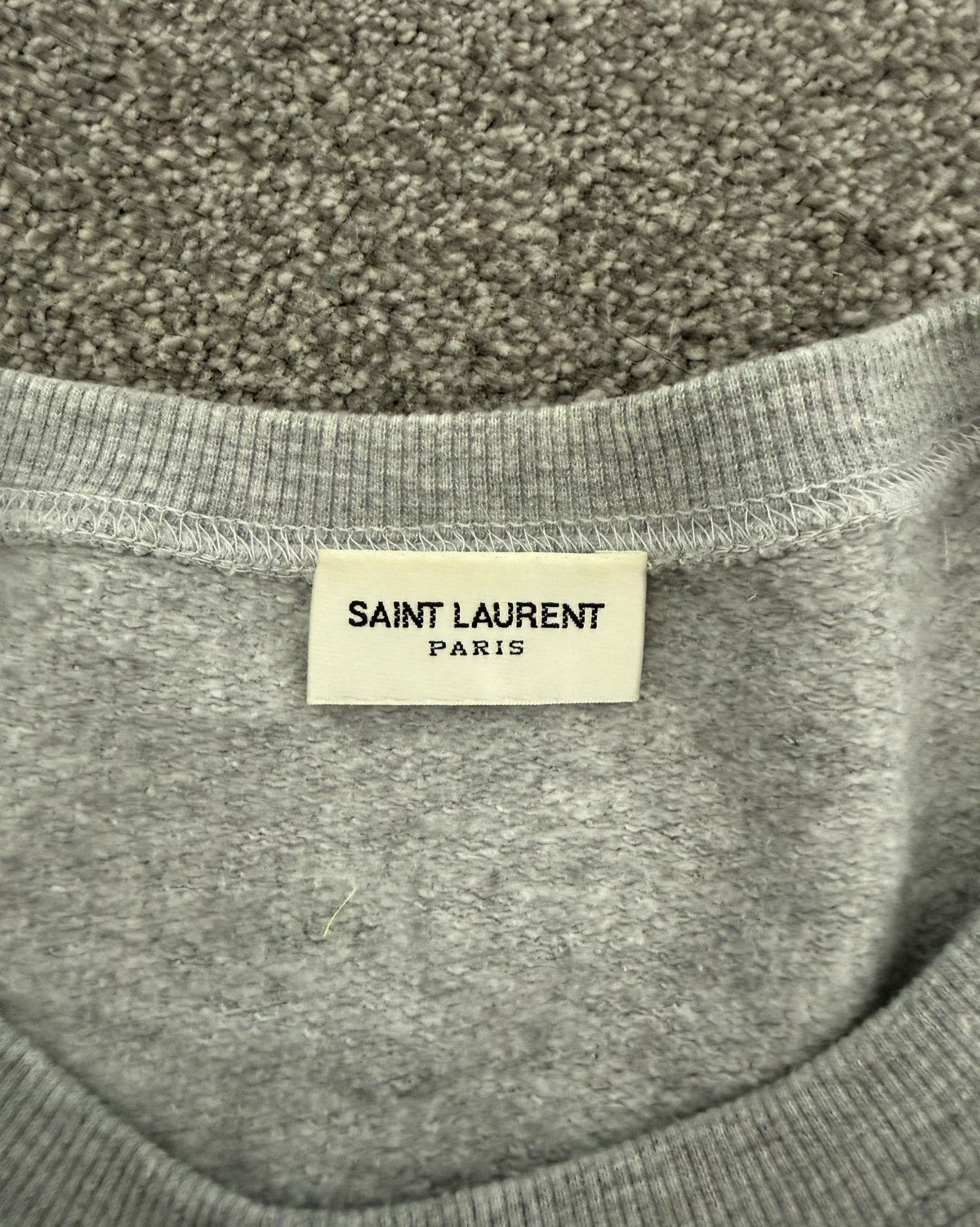 Saint Laurent Paris Saint Laurent Malibu Crewneck Size US L / EU 52-54 / 3 - 2 Thumbnail