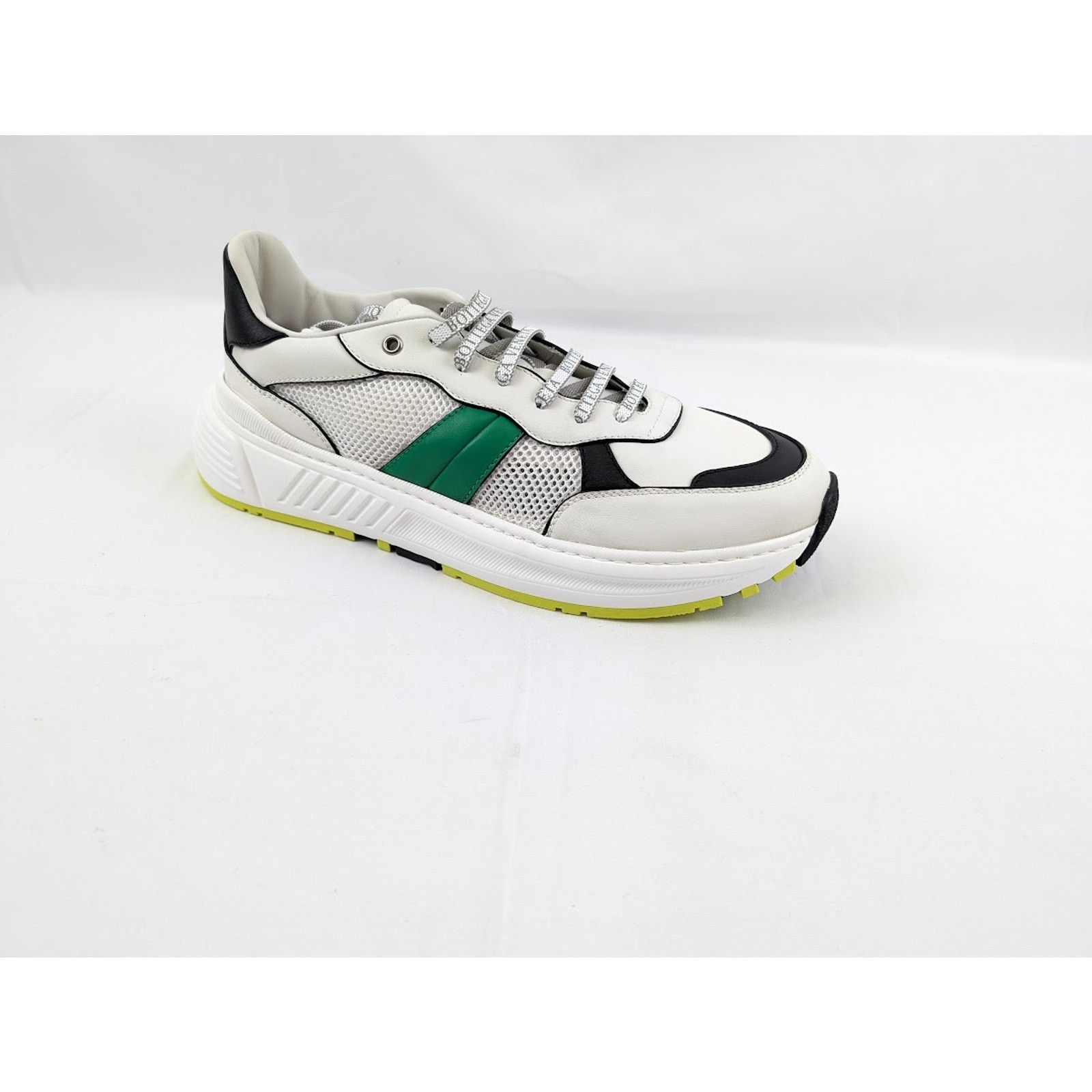 Bottega Veneta o1rshd1 Mens Speedster Leather Sneakers in Multicolor Size US 12.5 / EU 45-46 - 2 Thumbnail