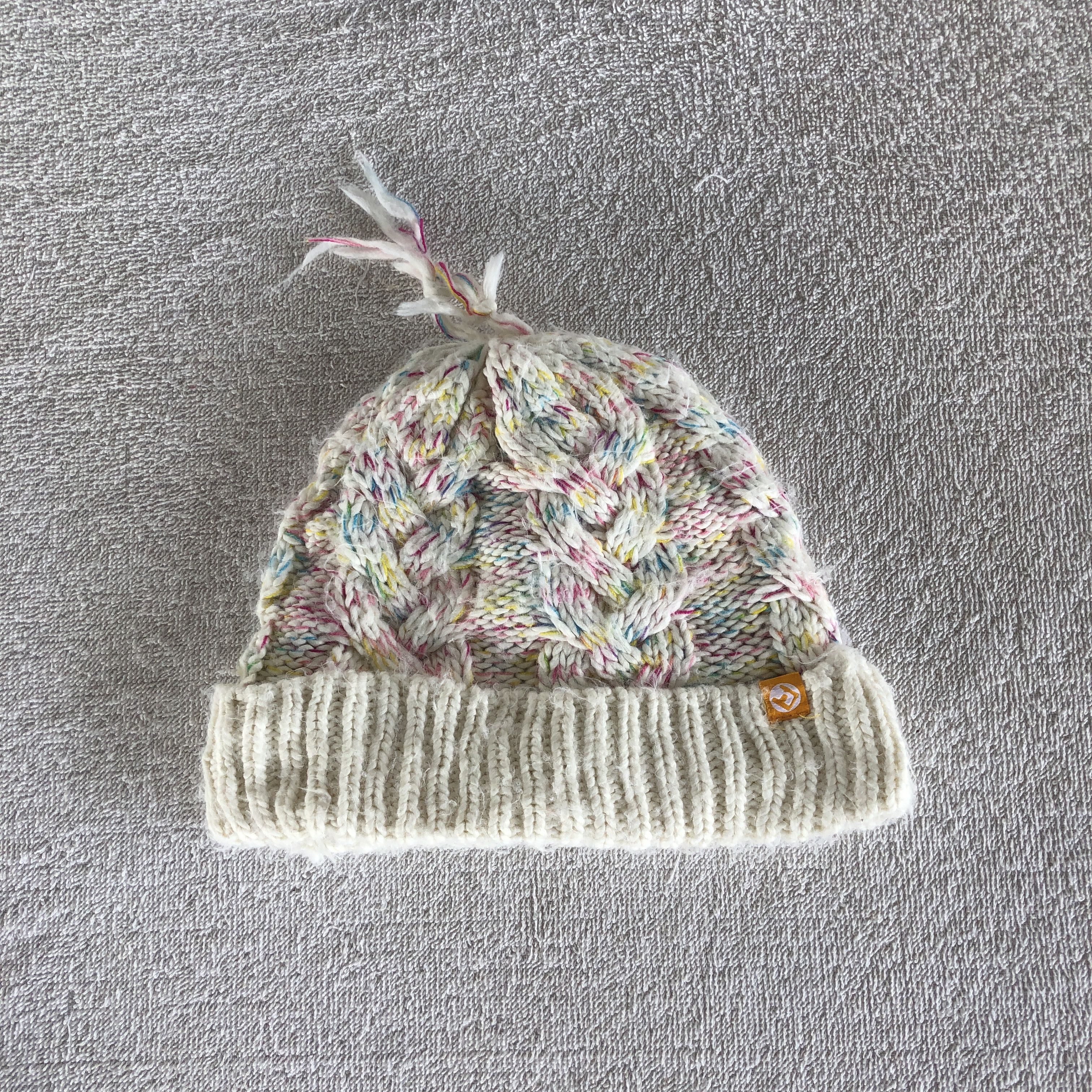Japanese Brand Vintage Y2K Cable Knit Beanie Snow Caps Hats Size ONE SIZE - 5 Thumbnail