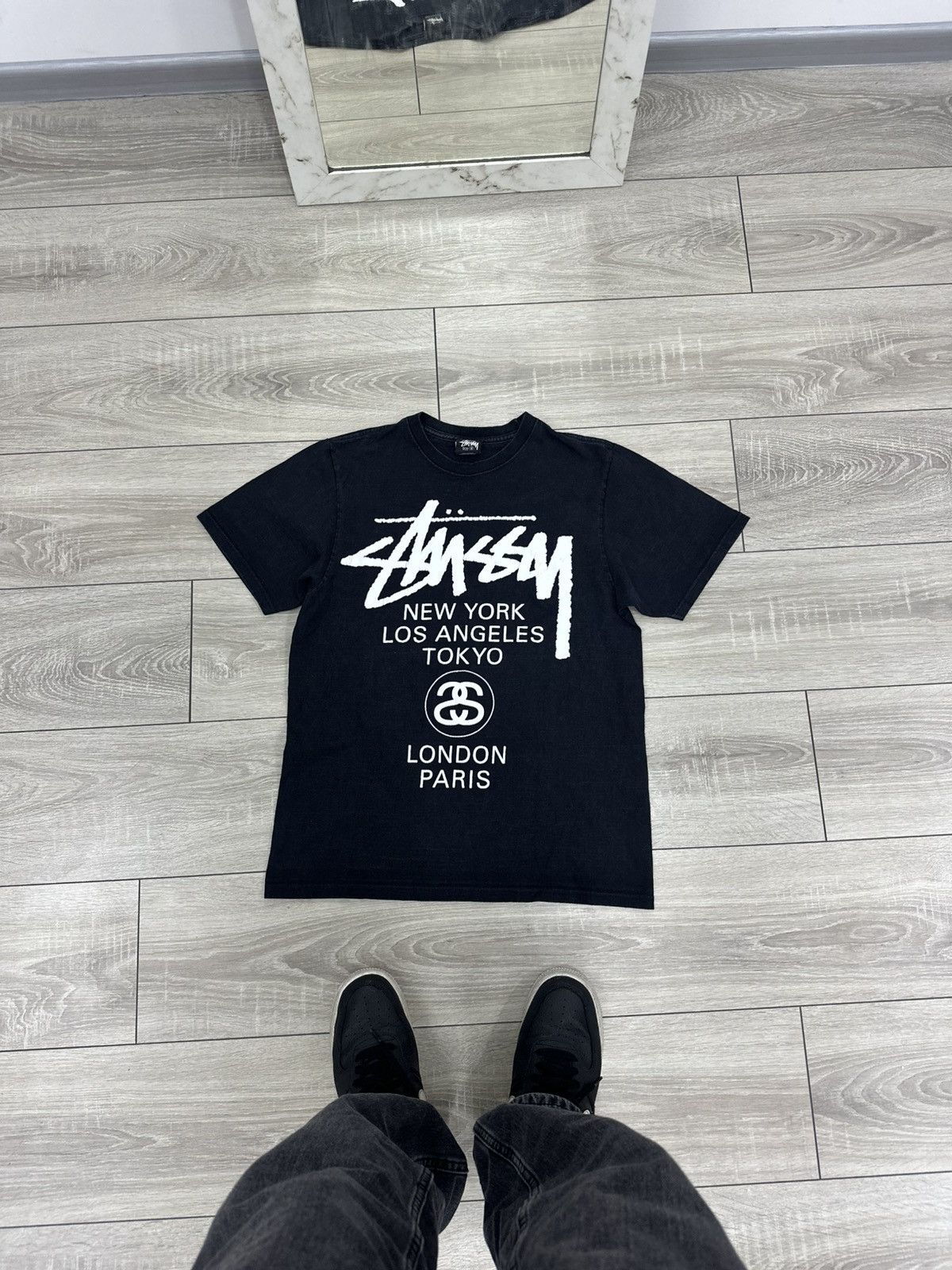 Stussy Stussy Vintage World Tour T-Shirt Tee Y2K Size US S / EU 44-46 / 1 - 2 Thumbnail