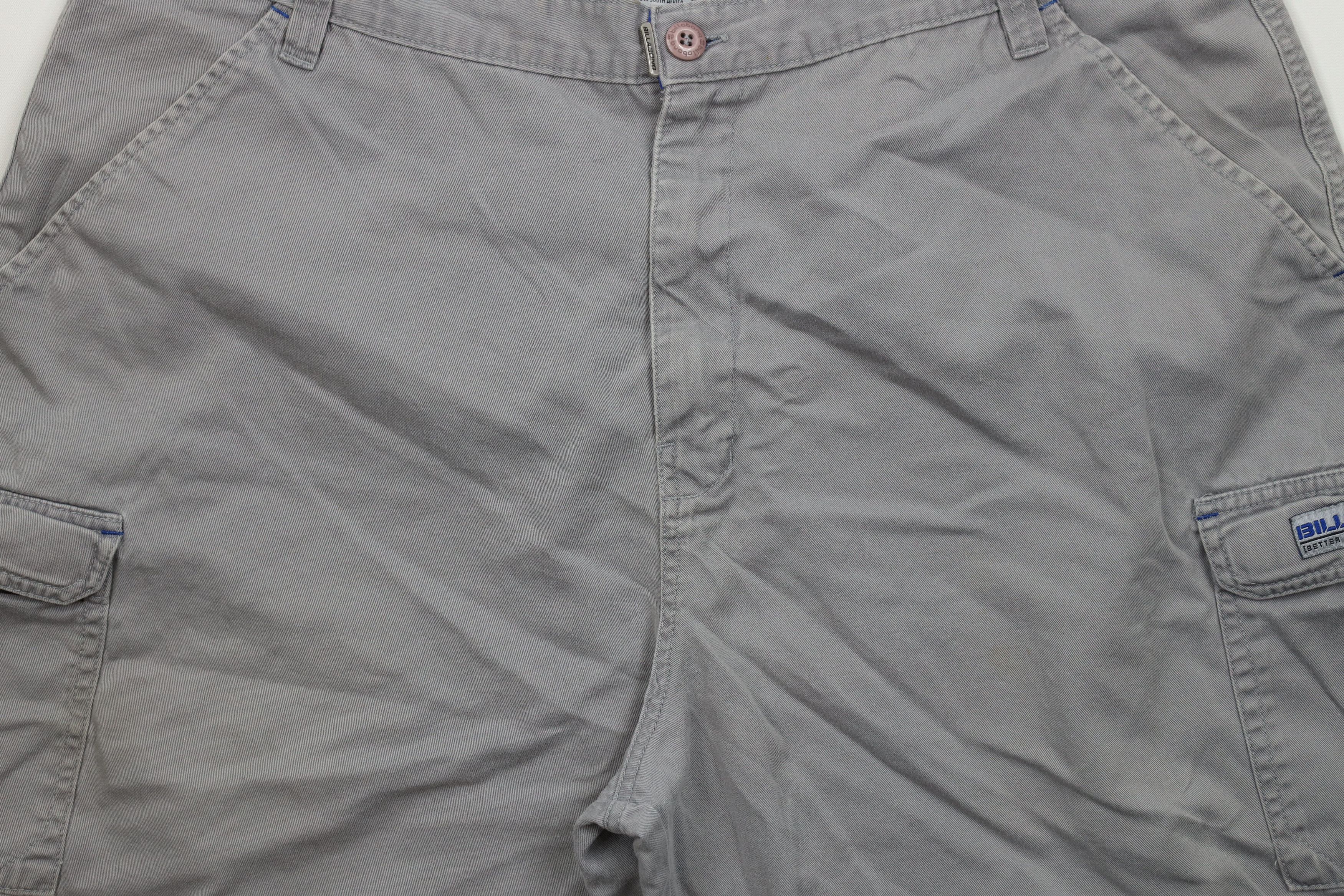 Billabong × Vintage Vintage 90s Y2K Billabong Surfing Baggy Cargo Shorts Gray Size US 40 / EU 56 - 3 Thumbnail