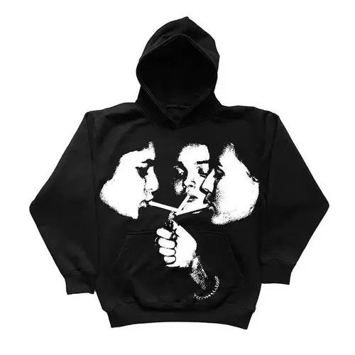 Other Y2K American Style Hoodies Sweatshirt Korean Loose Paired Size US L / EU 52-54 / 3 - 2 Thumbnail
