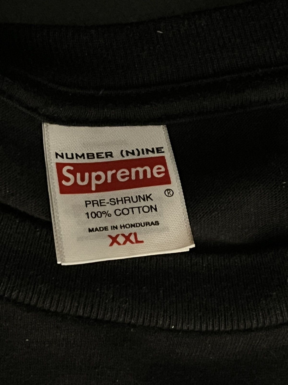 Supreme X Number (N)ine T-Shirt XXL