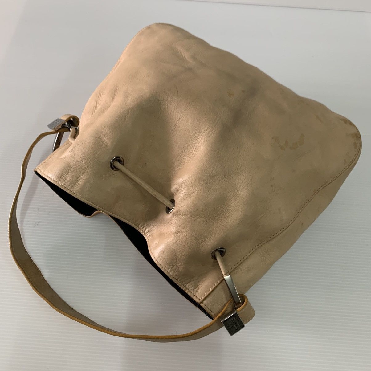 Gucci Gucci Shoulder Leather Hobo Handbag Size ONE SIZE - 7 Thumbnail
