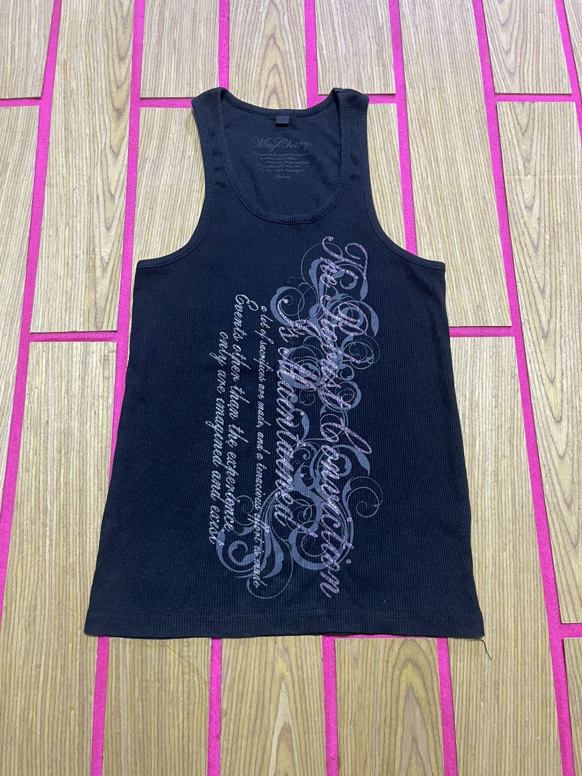 If Six Was Nine Y2K VINTAGE TANK TOP MAY CHAMP ifsix style Size US S / EU 44-46 / 1 - 1 Thumbnail