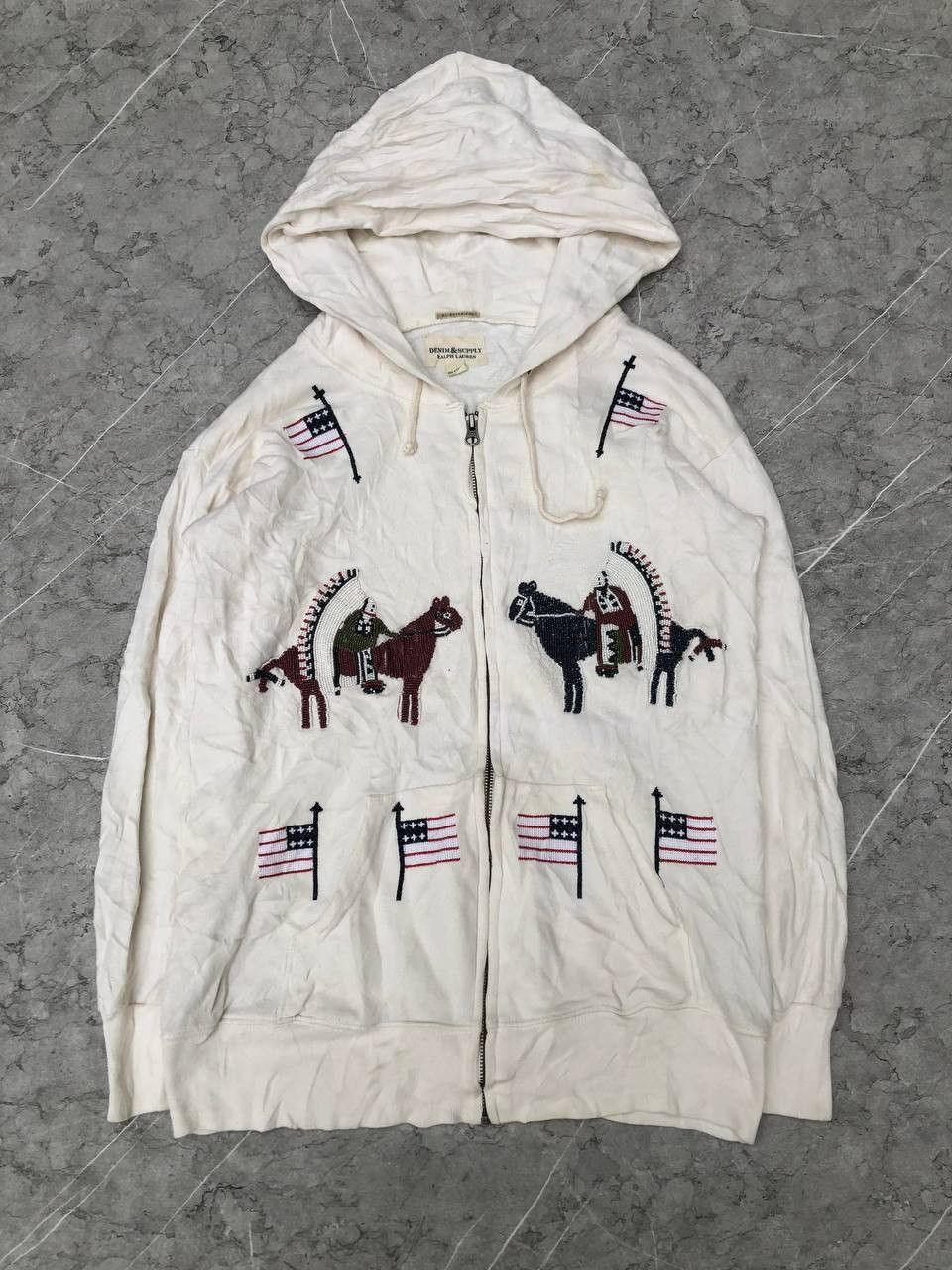 Denim & Supply Ralph Lauren Denim & Supply Ralph Lauren Zip Hoodie Size US S / EU 44-46 / 1 - 1 Thumbnail