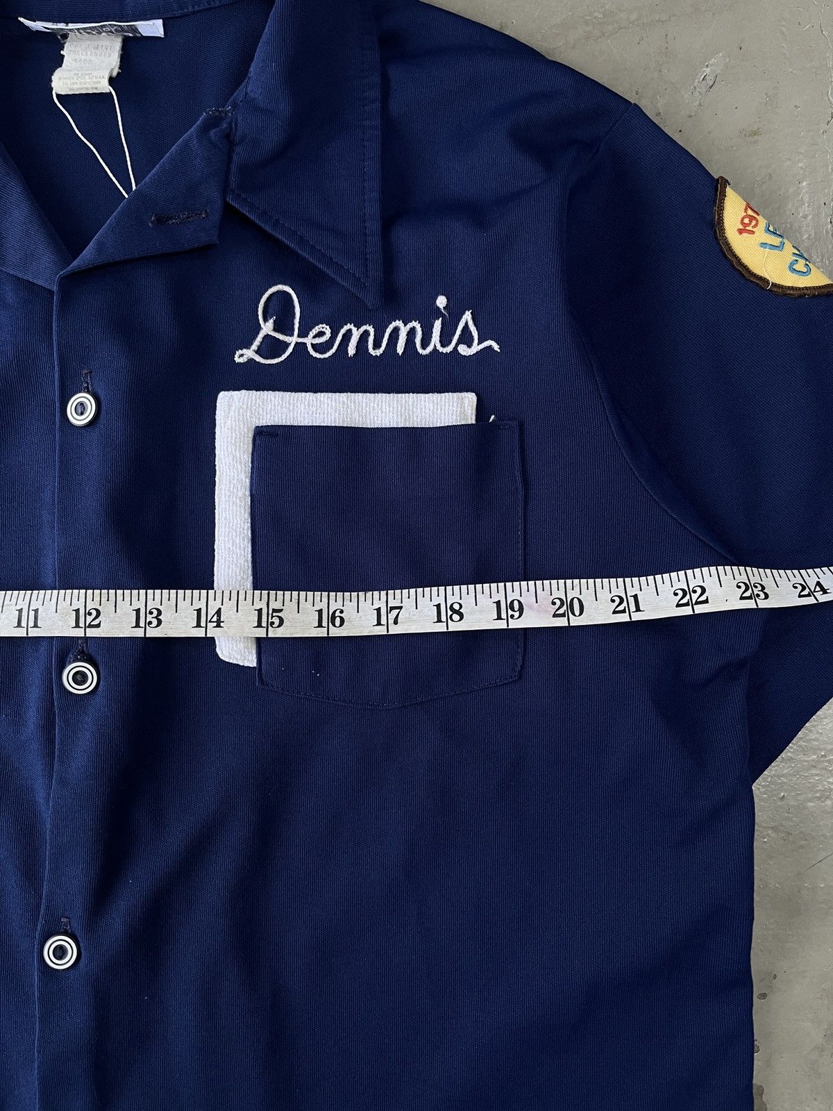 Vintage *RARE* True Vintage 1970's USA-Made Bowling Shirt Size US L / EU 52-54 / 3 - 9 Thumbnail
