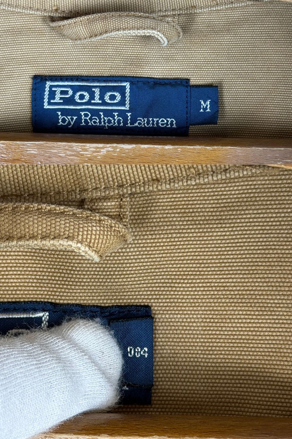 Polo Ralph Lauren Heavy Canvas Wool Lined Hunting Jacket Size US M / EU 48-50 / 2 - 5 Thumbnail