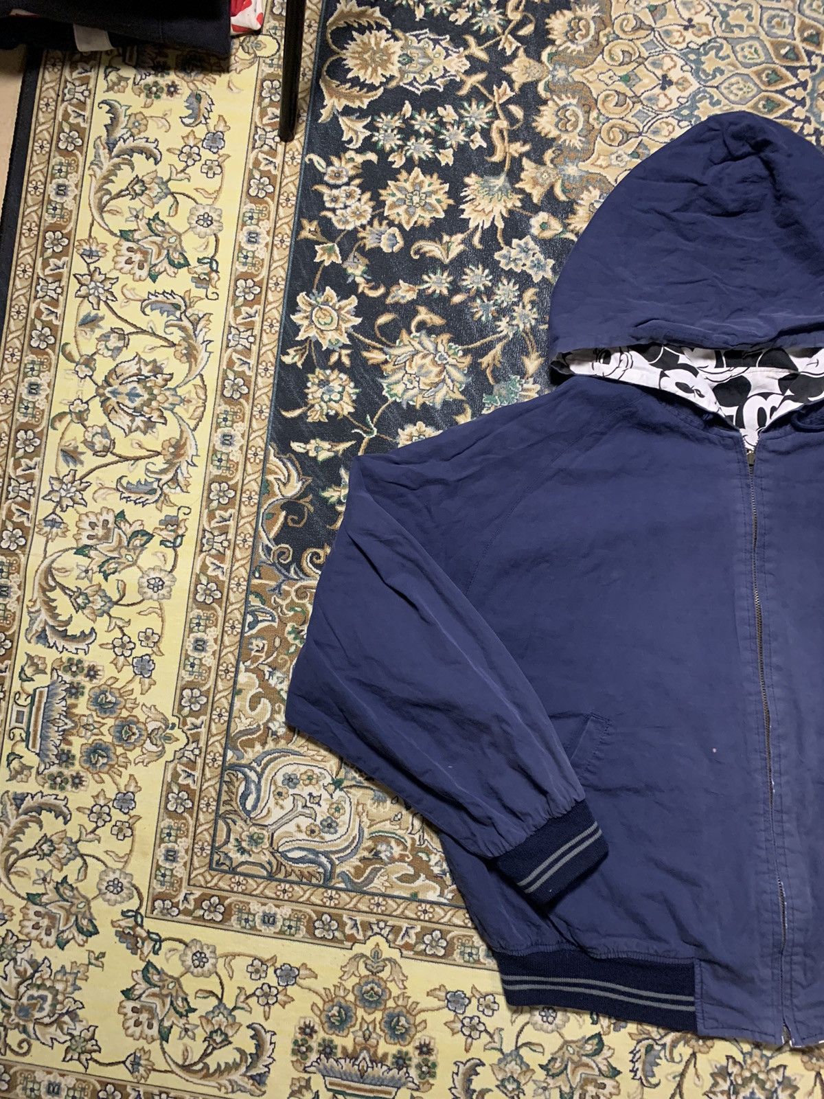 Disney × Mickey Mouse Rare Vintage Poppins Mickey Mouse Reversible Hoodie Size US M / EU 48-50 / 2 - 6 Thumbnail