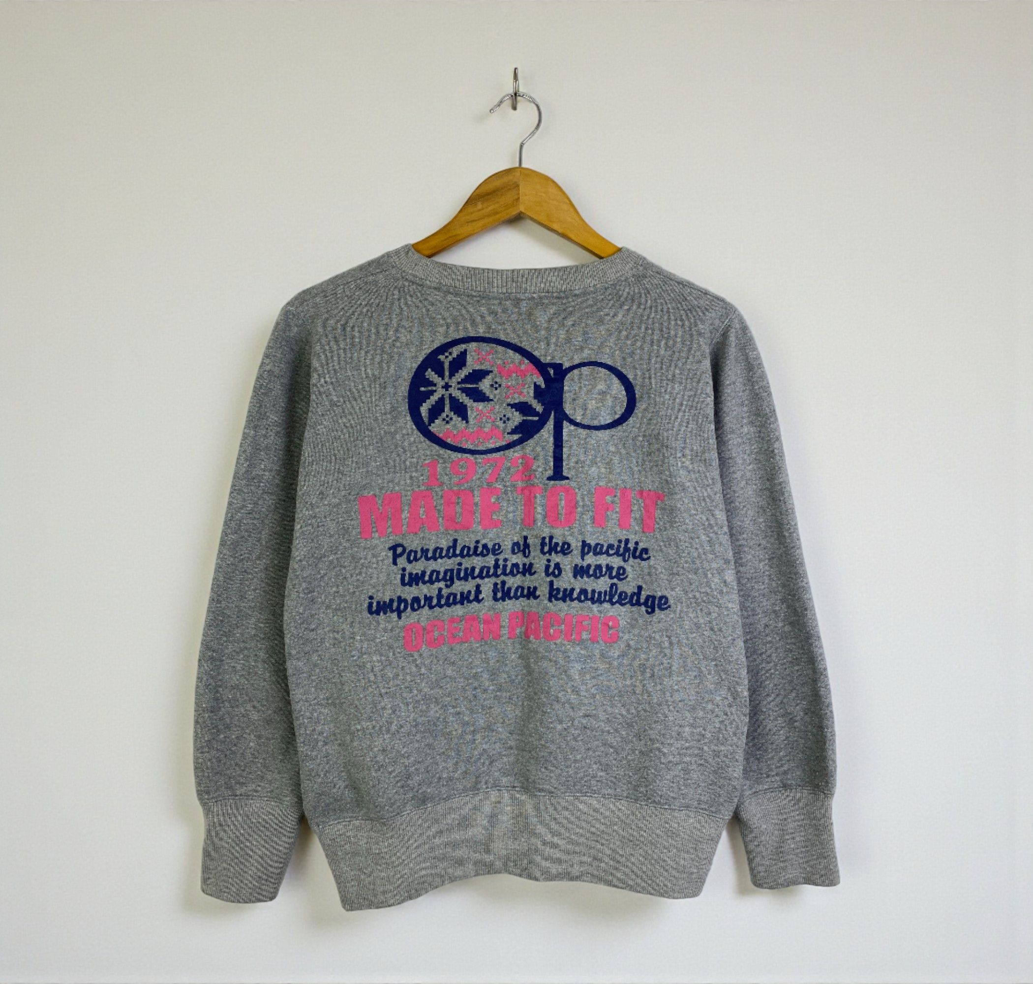 Ocean Pacific Vintage Ocean Pacific Wording Crewneck Sweatshirt SH0312 Size US M / EU 48-50 / 2 - 1 Thumbnail