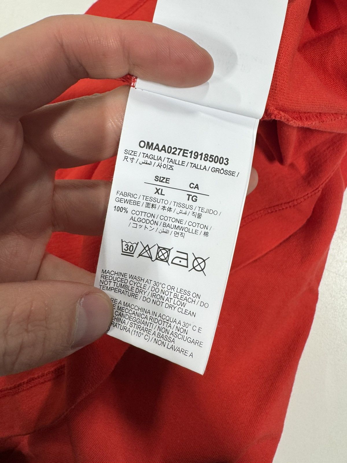 Off-White Off-White Arrow T-Shirt NEW 500$ Size US XL / EU 56 / 4 - 6 Thumbnail