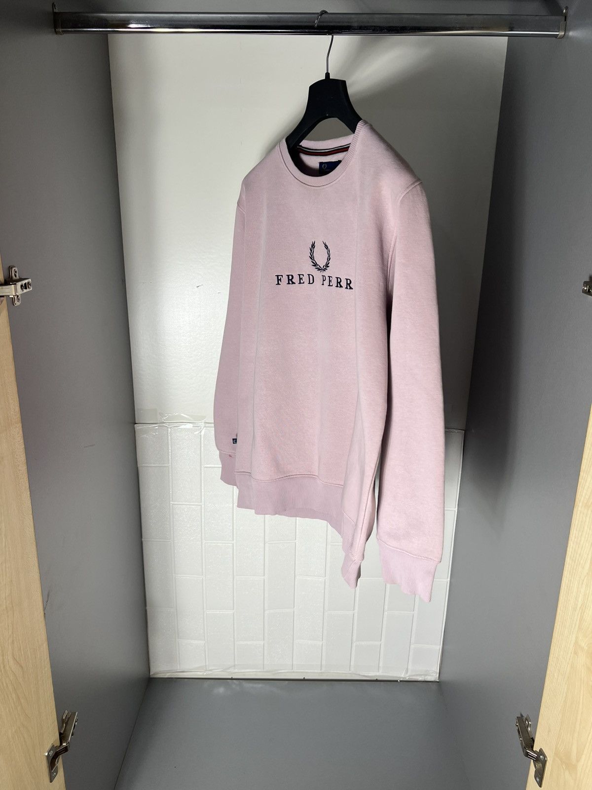 Fred Perry × Vintage VERY RARE FRED PERRY BIG LOGO SWEATSHIRT DESIGNER CASUAL Y2K Size US XL / EU 56 / 4 - 5 Thumbnail