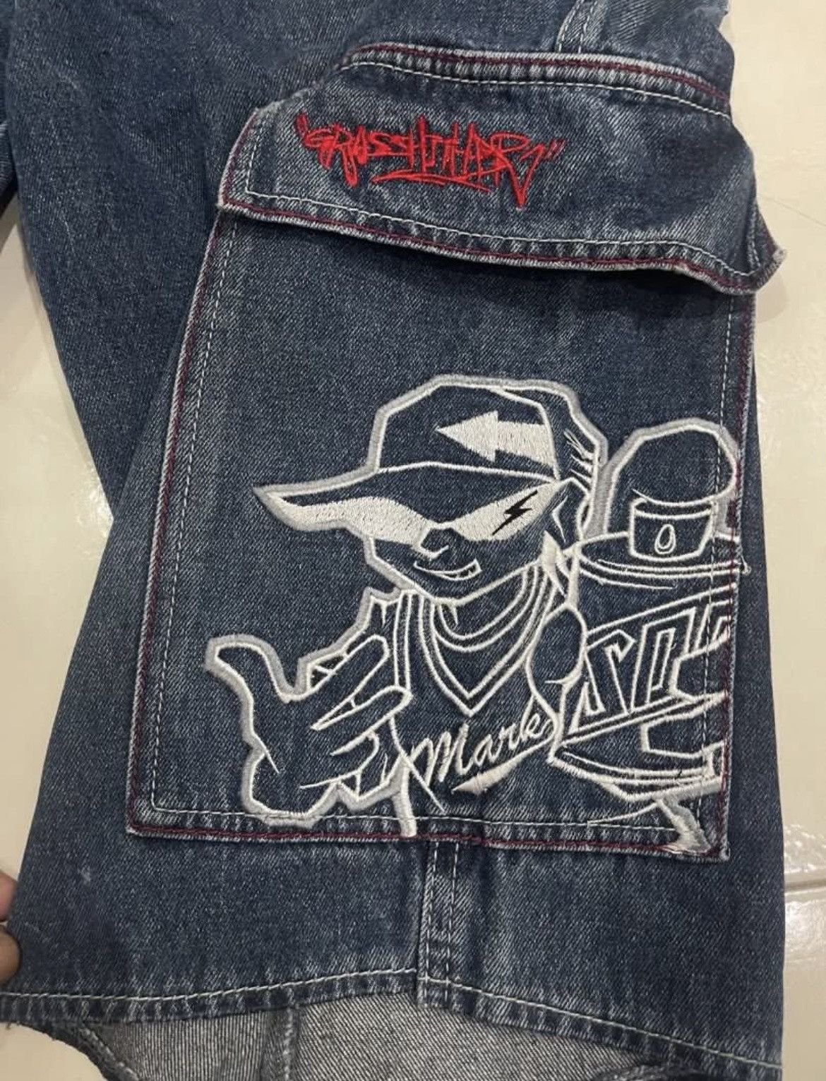 Dogtown × JNCO × Southpole Grass Hither jorts Size US 34 / EU 50 - 3 Thumbnail