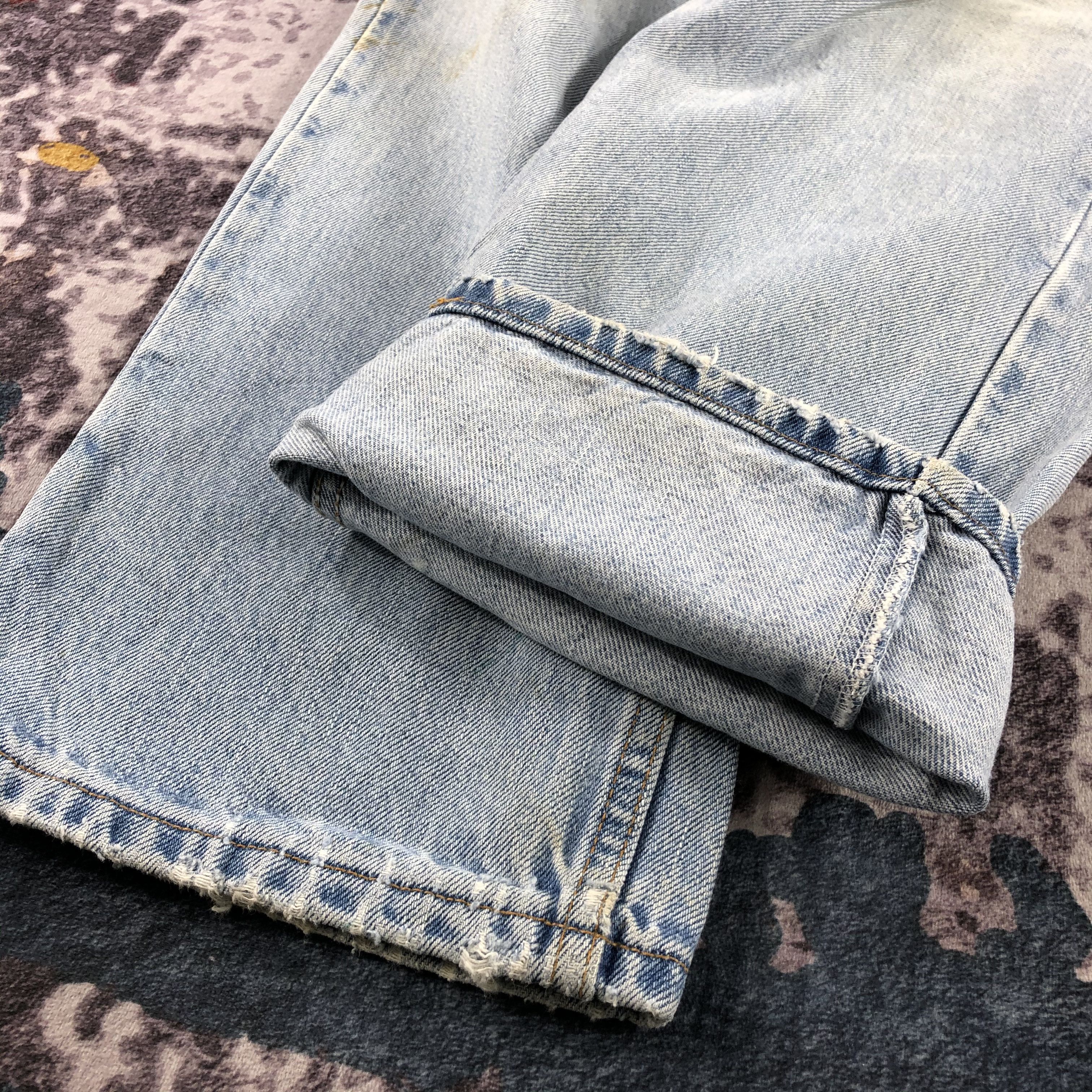 Levi's × Vintage Vintage 90s Light Wash Levis 505 Jeans-JM2840 Size US 33 - 8 Thumbnail