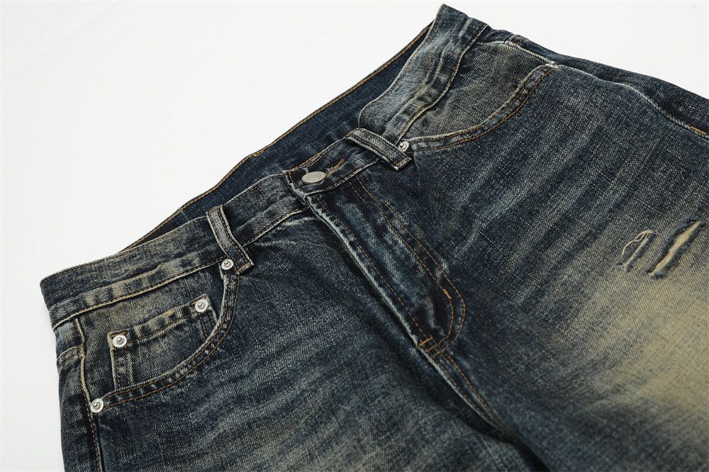 Vintage Men's vintage distressed punk washed ripped jeans Size US 32 / EU 48 - 3 Thumbnail