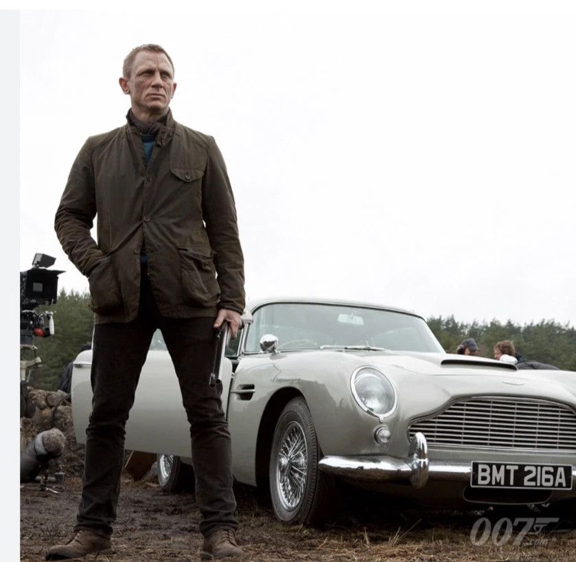 Barbour sz XL~The James Bond Skyfall Scotland ~BARBOUR BEACON SPORTS Size US XL / EU 56 / 4 - 5 Thumbnail