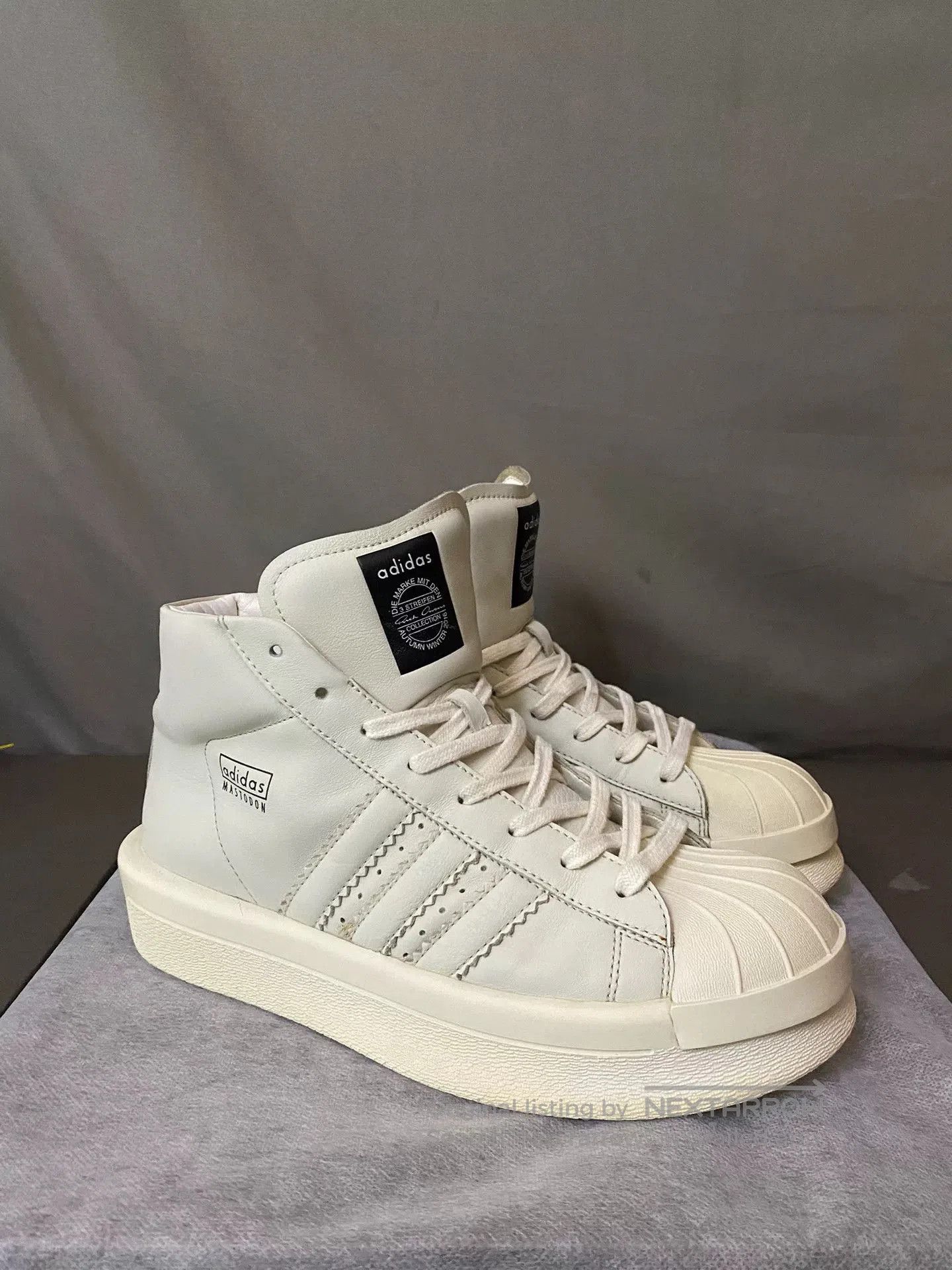 Rick Owens Rick Owens Adidas Superstar. Size US 9.5 / EU 42-43 - 3 Thumbnail