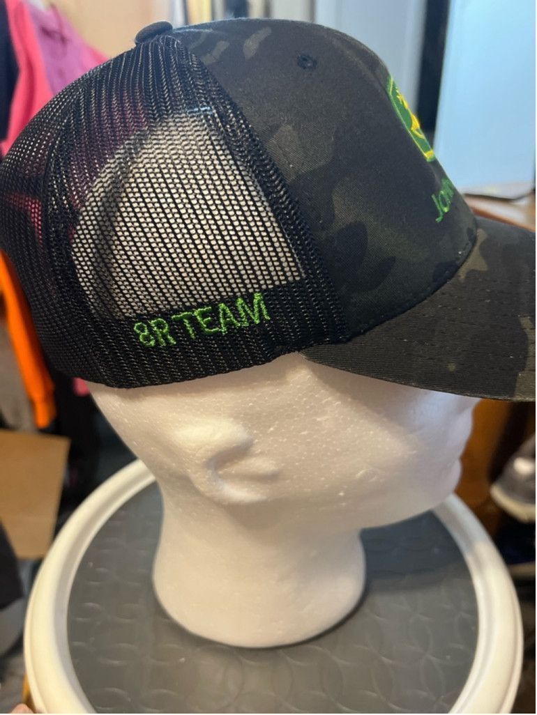 John Deere Men's John Deere Hat, Adjustable, Black Size ONE SIZE - 4 Thumbnail