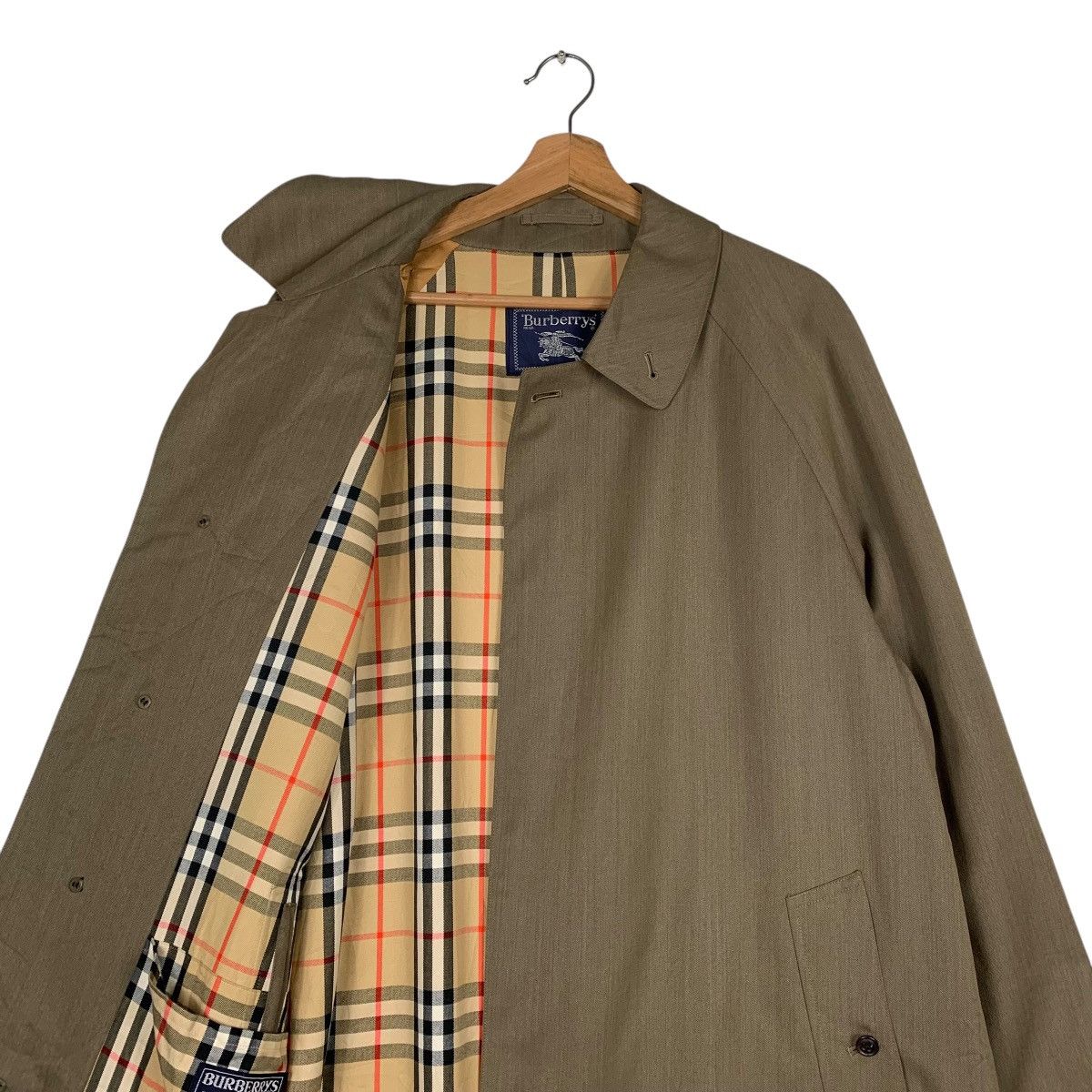 Burberry Vintage Burberrys Nova Check Trench Coat Size US M / EU 48-50 / 2 - 11 Thumbnail