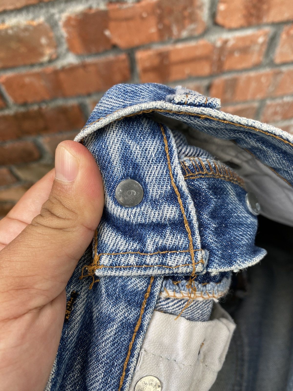 Levi's Vintage Clothing W28x30 Vintage levi's 501 distressed repaired redline USA Size US 28 / EU 44 - 10 Thumbnail