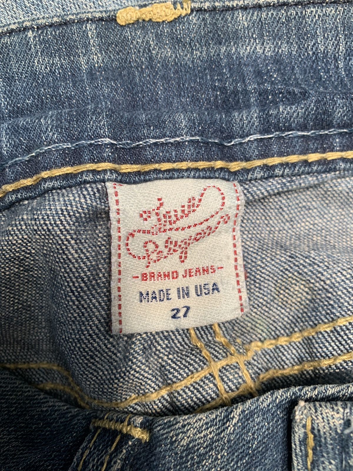 True Religion × Vintage Vintage Brand True Religion Made In Usa Jeans 2000s Size US 30 / EU 46 - 13 Thumbnail