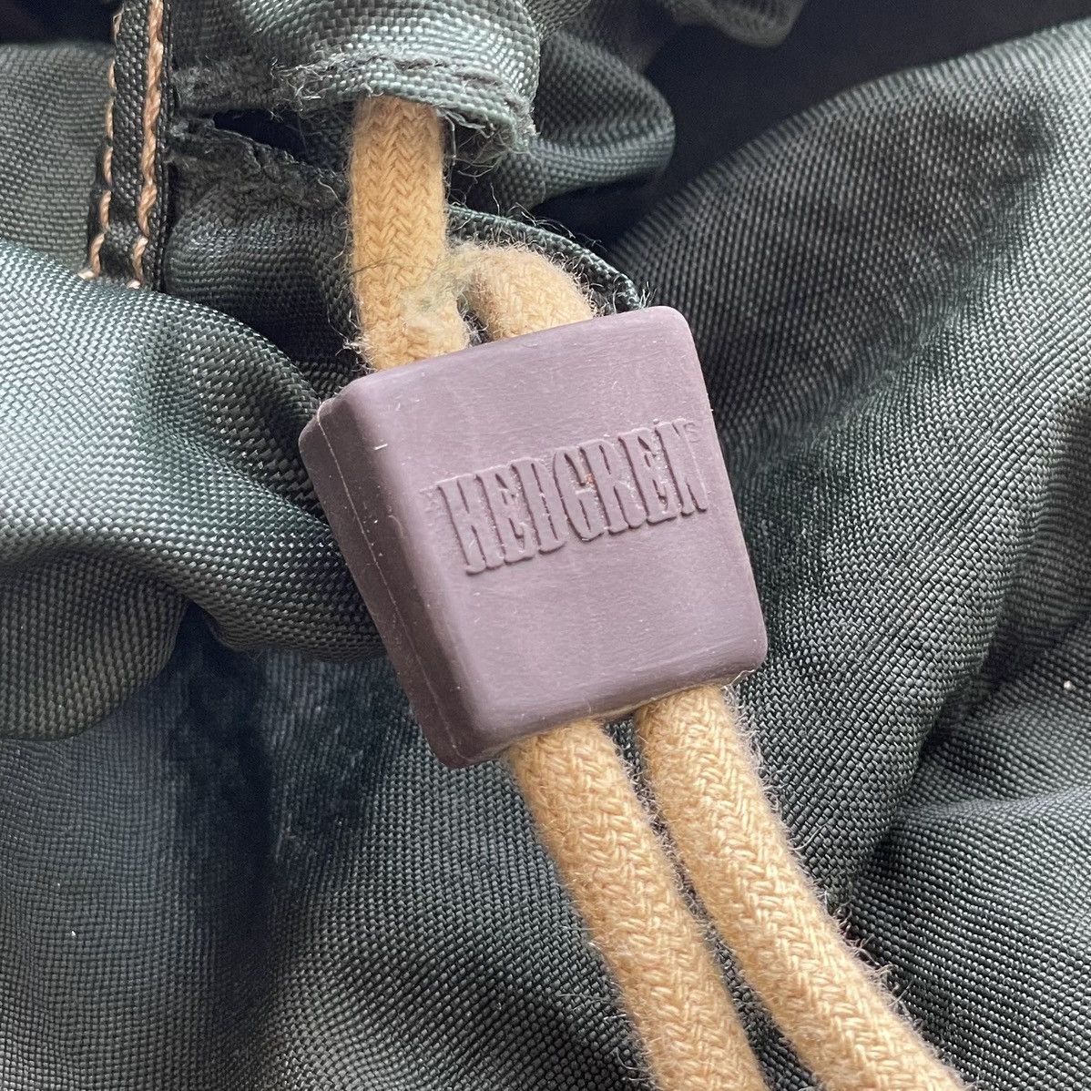 Japanese Brand ❗️ RARE GREEN ARMY HEDGREN BY XAVIER KEGELS BACKPACK Size ONE SIZE - 16 Thumbnail