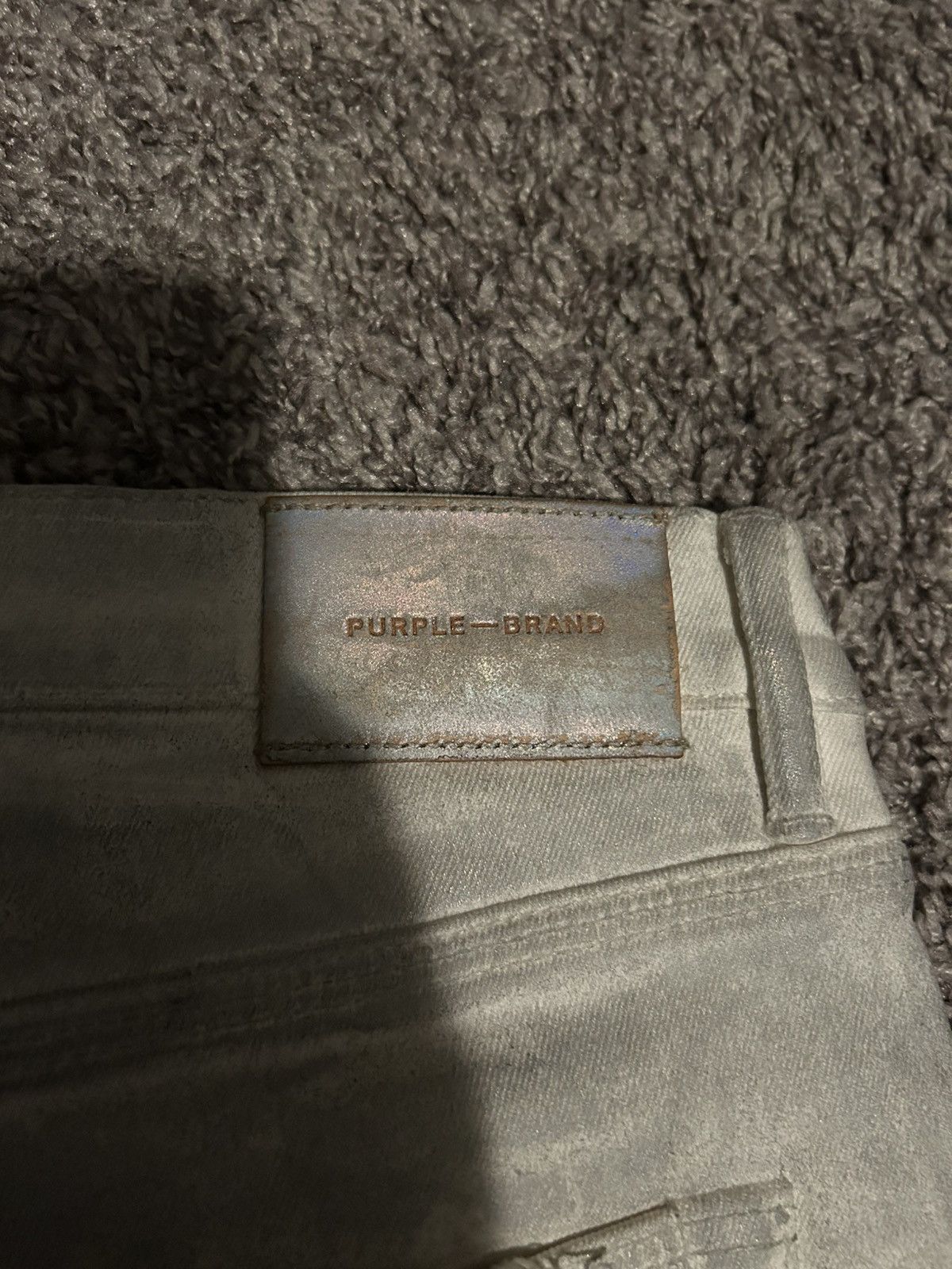 Purple Brand P001 Silver Purple Jeans Size US 36 / EU 52 - 4 Thumbnail