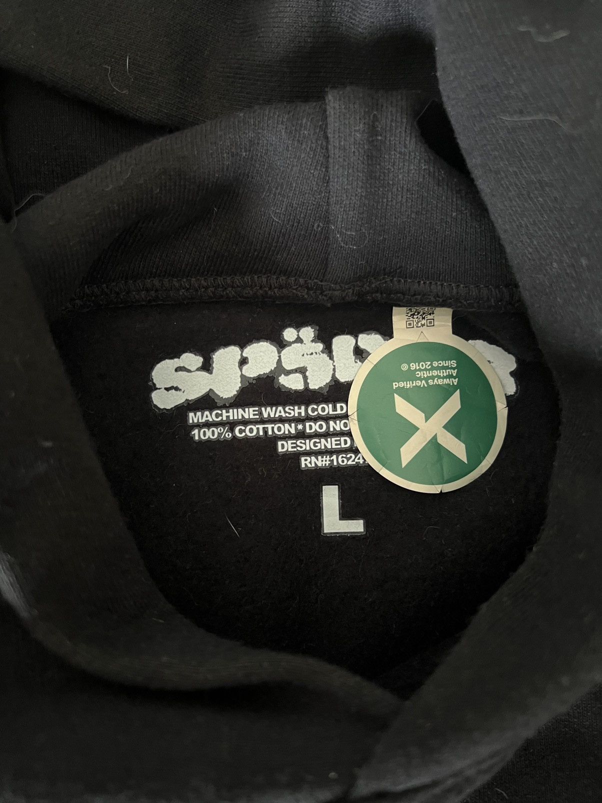 Sp5der Sp5der OG Rhinestone Hoodie Large Size US L / EU 52-54 / 3 - 3 Thumbnail